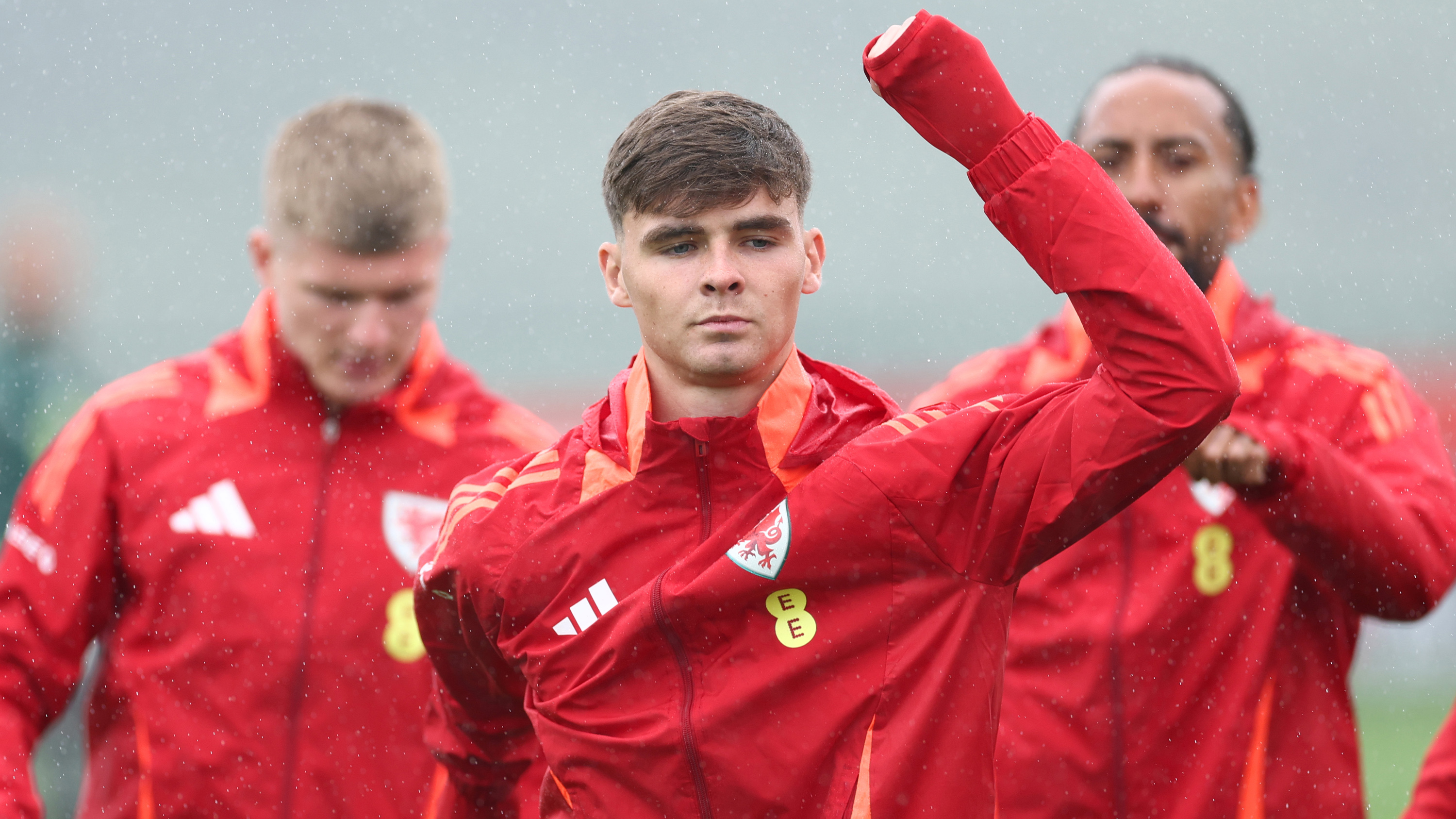 Charlie Crew Wales June 25 Training