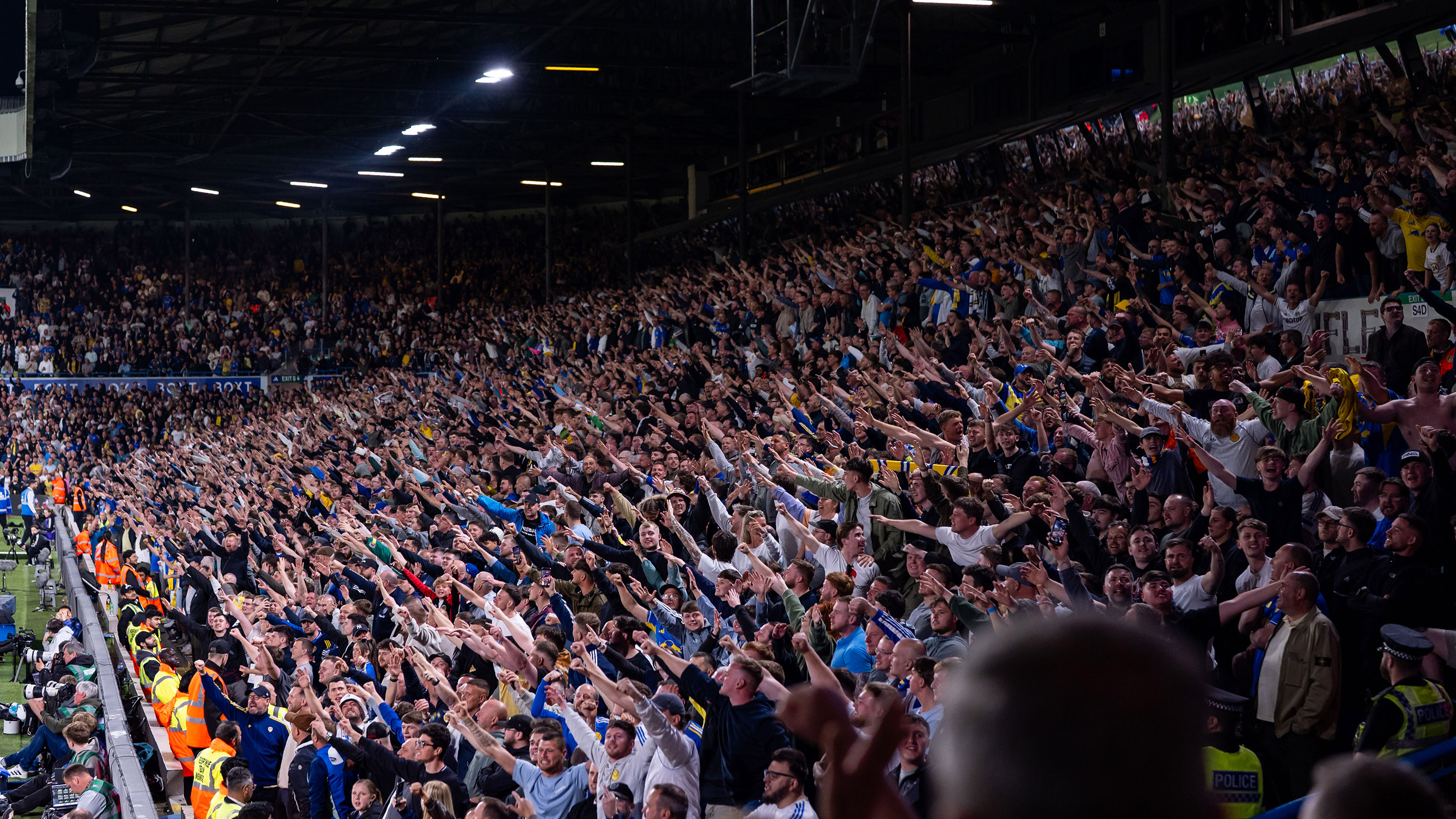 South Stand v Burnley
