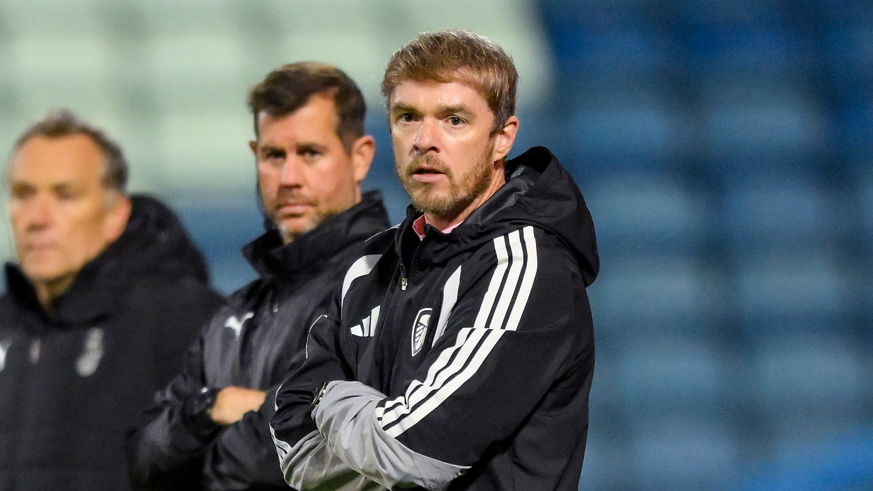 Scott Gardner vs Oldham A EFL trophy Oct 26 touchline
