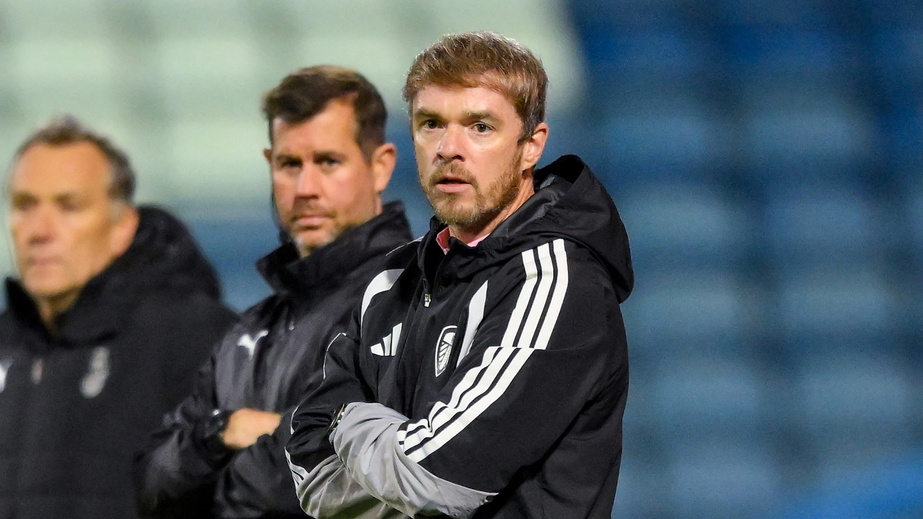 Scott Gardner vs Oldham A EFL trophy Oct 26 touchline