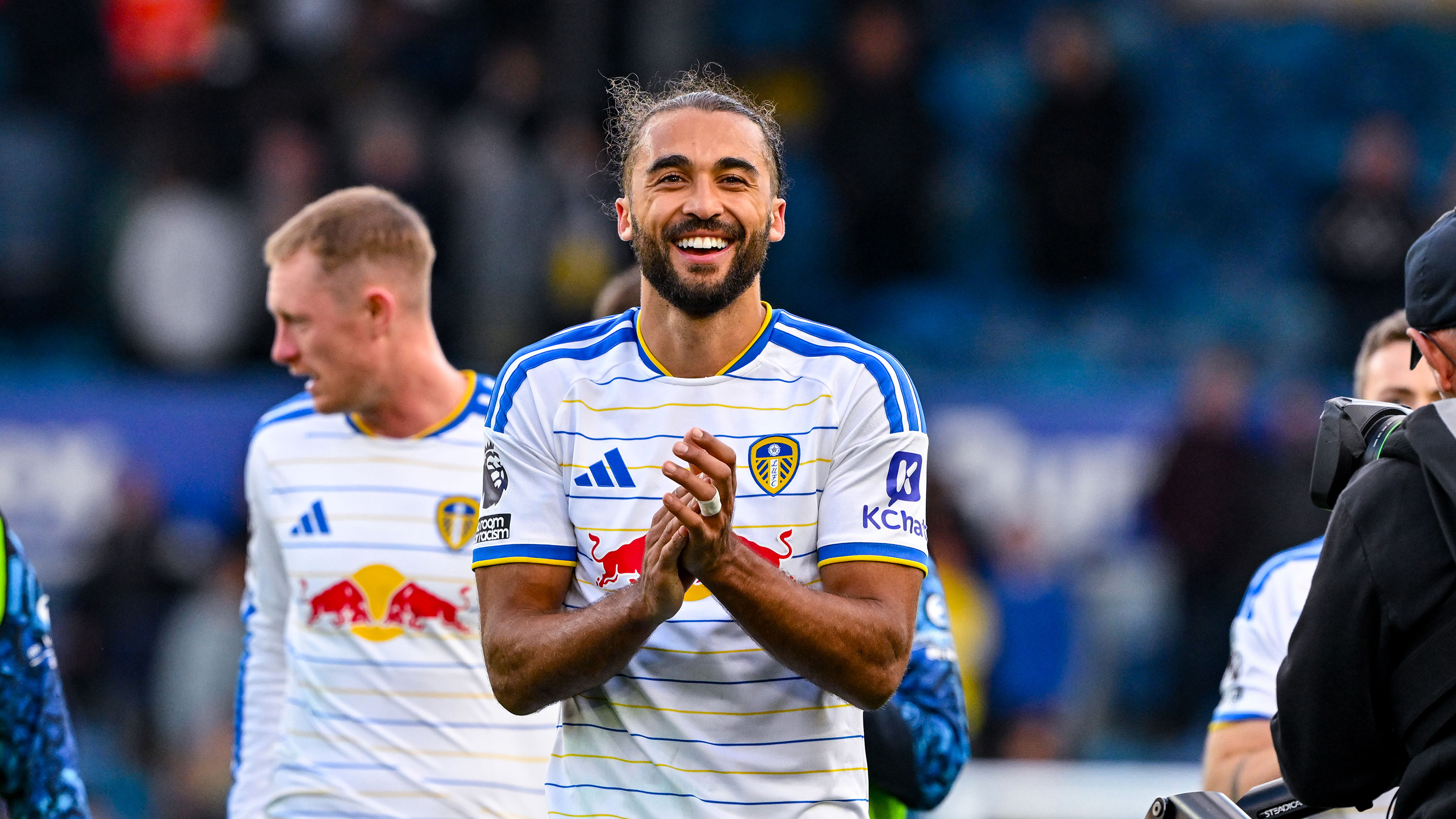 Dominic Calvert-Lewin Man Utd Oct 26 Post Match Clapping