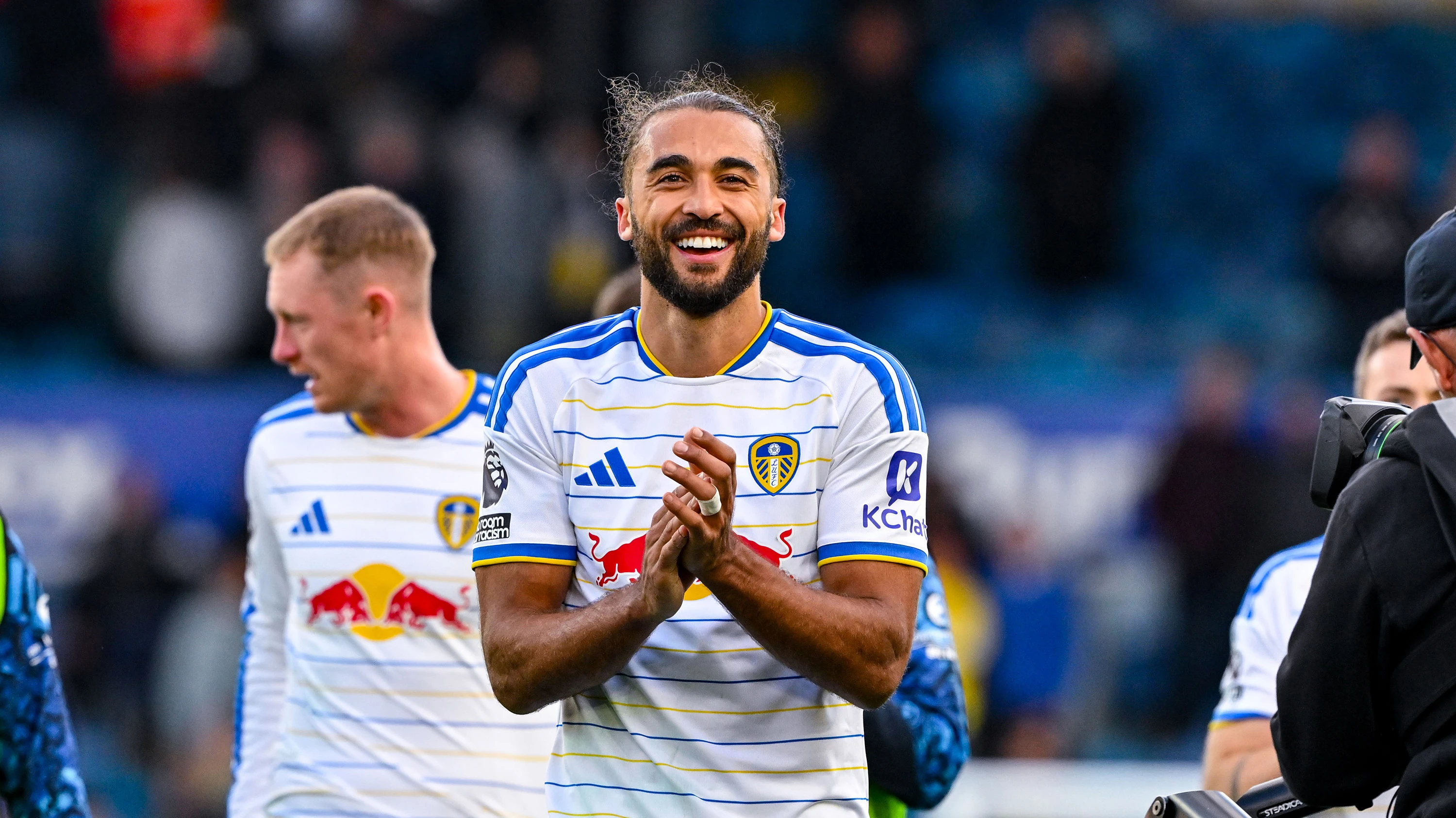 Dominic Calvert-Lewin Man Utd Oct 26 Post Match Clapping