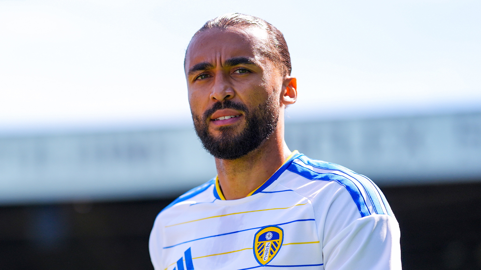 Dominic Calvert-Lewin RB Leipzig Aug 26 Staring