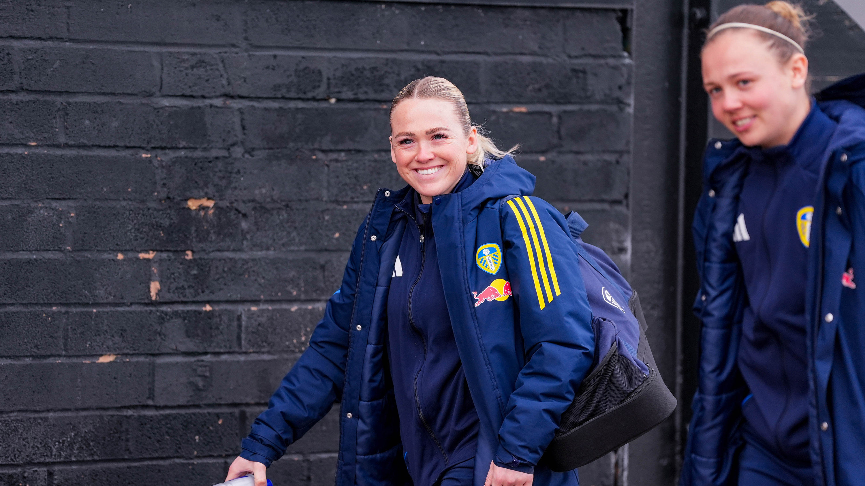 Amy Woodruff arrivals vs Cheadle