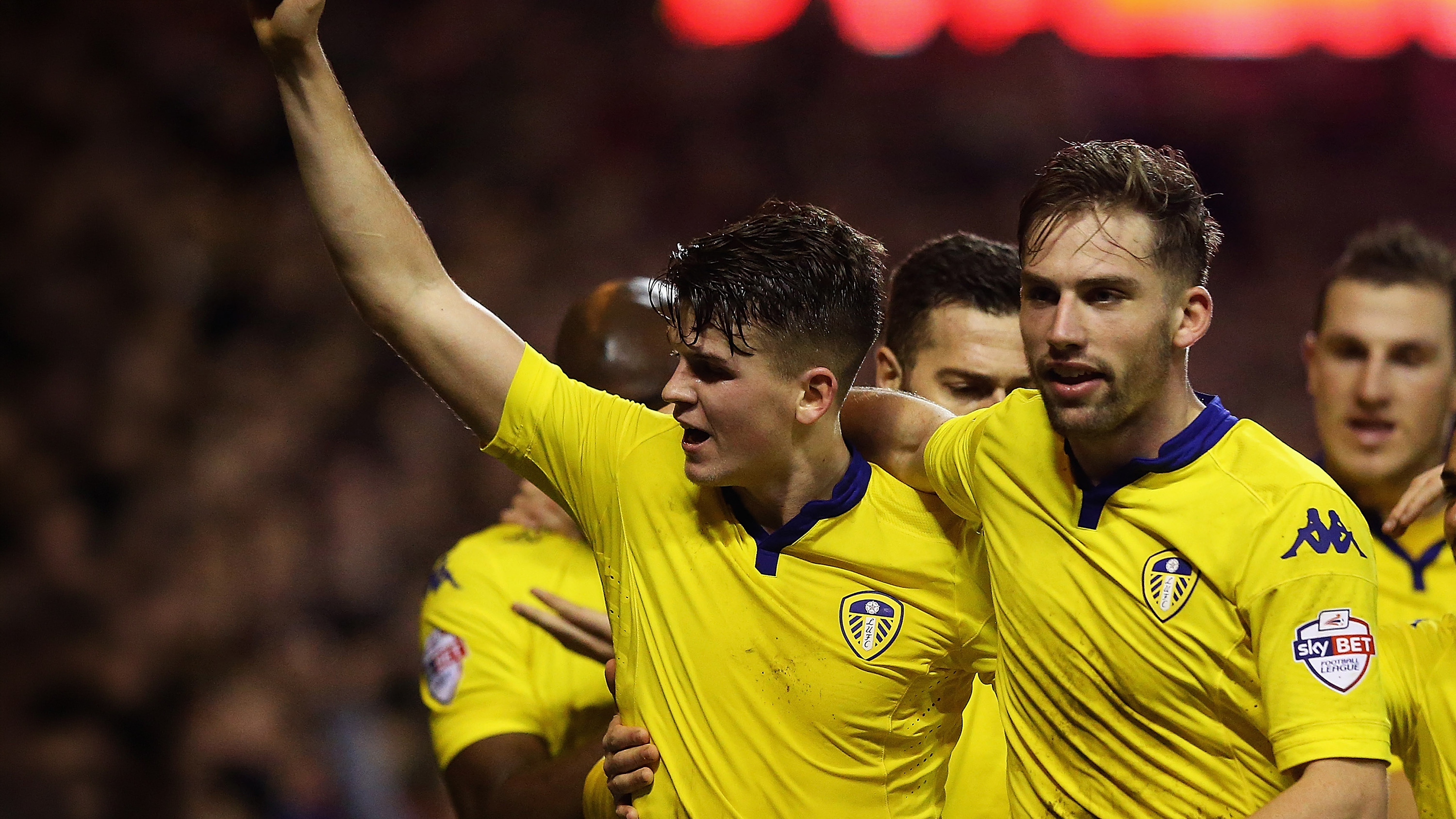 Sam Byram Forest Dec 15 Celebrating