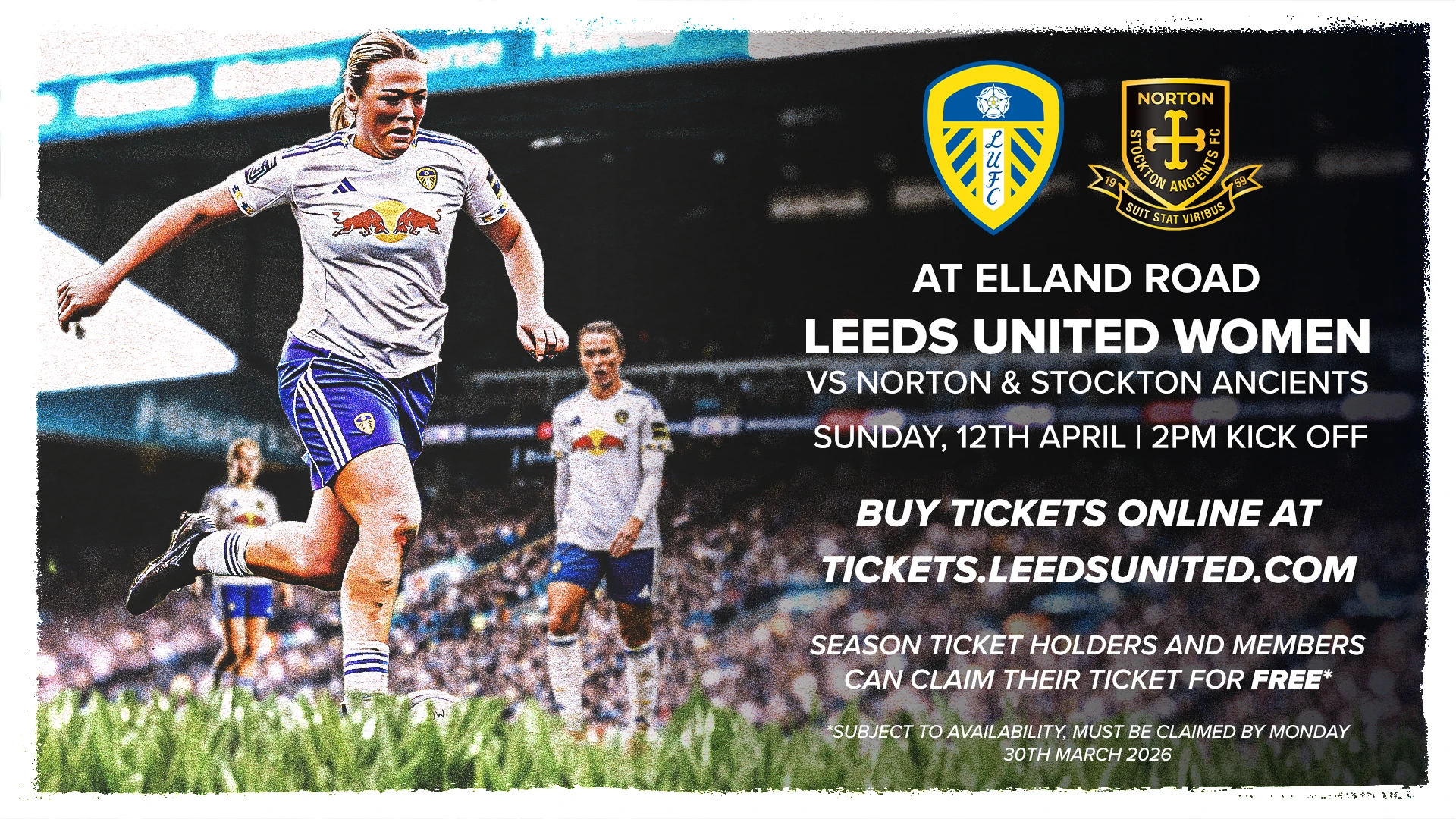 Leeds United Women Elland Road 2026