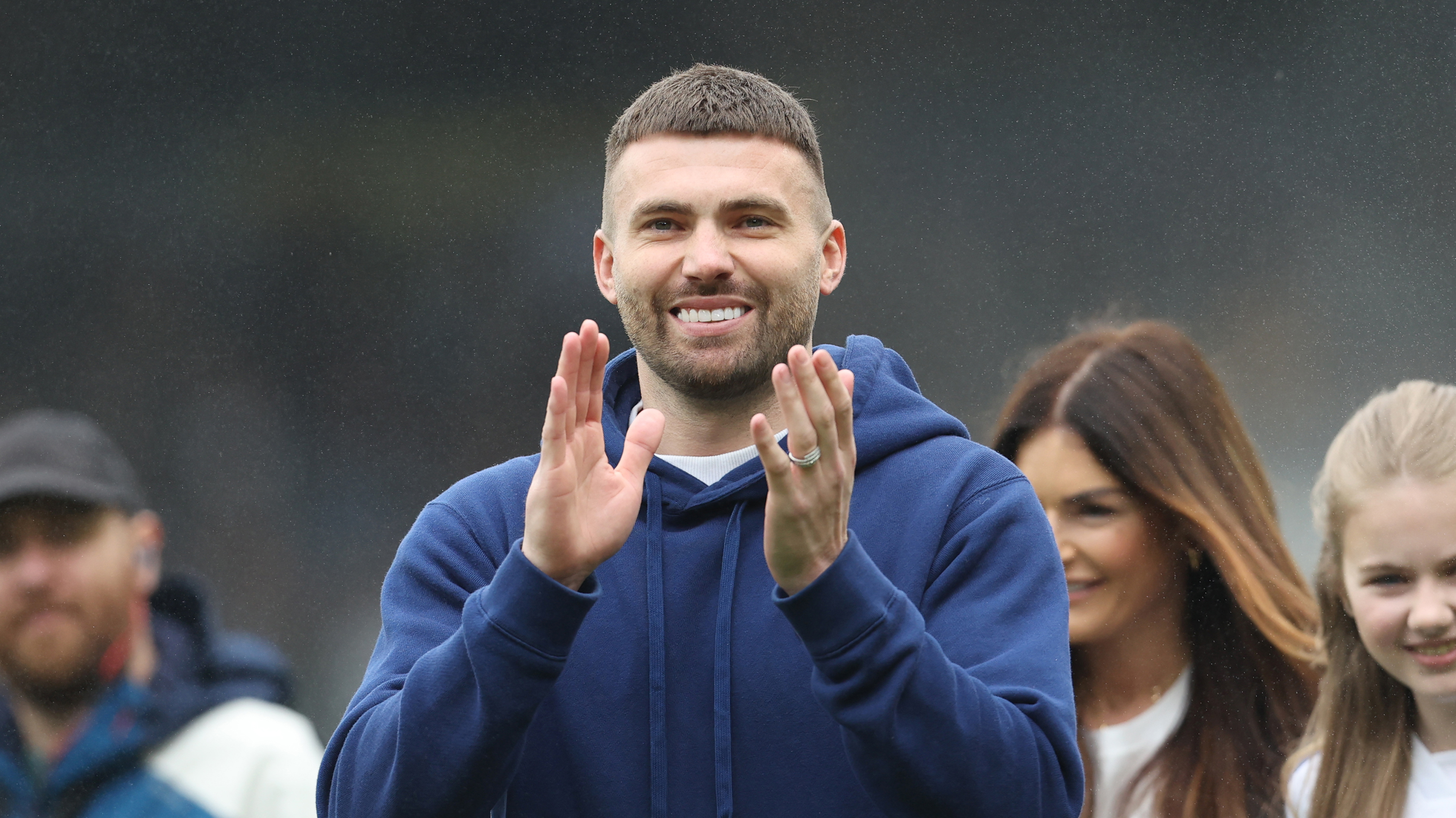 Stuart Dallas Applauding Fans