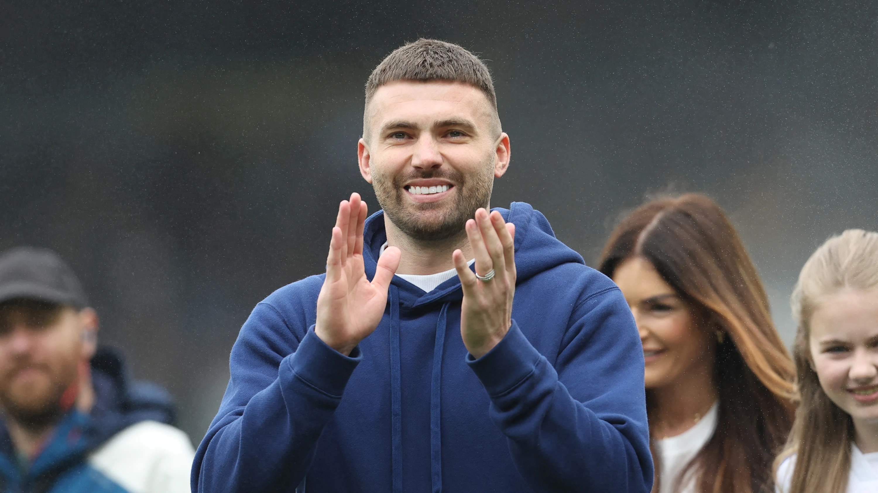Stuart Dallas Applauding Fans