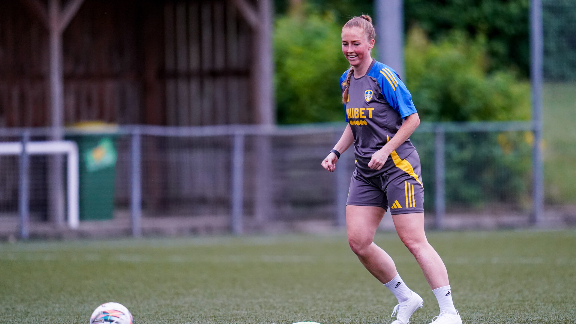 Ellie Dobson training