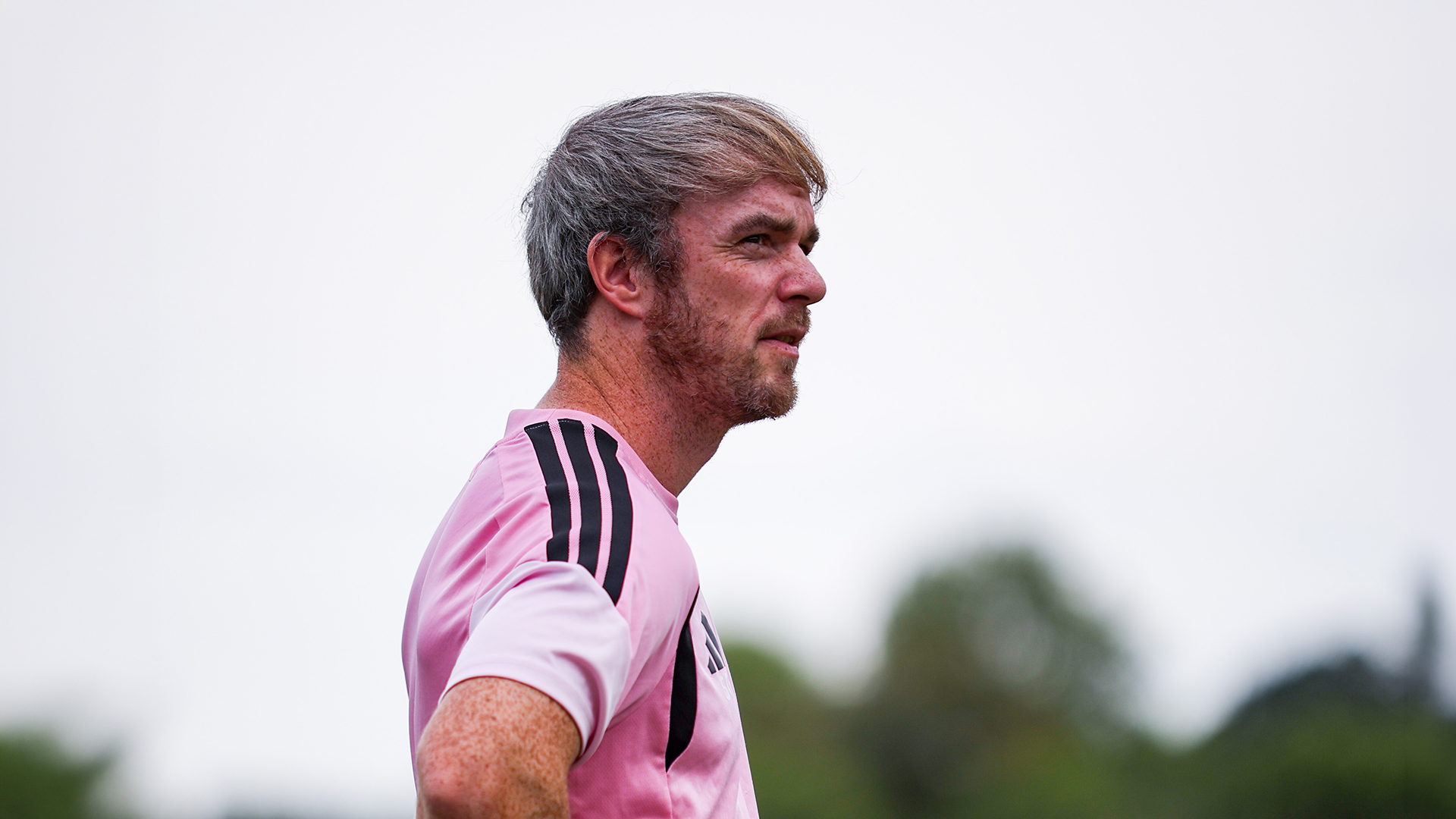 Scott Gardner Stoke City U21 Aug 26 Watching warmups