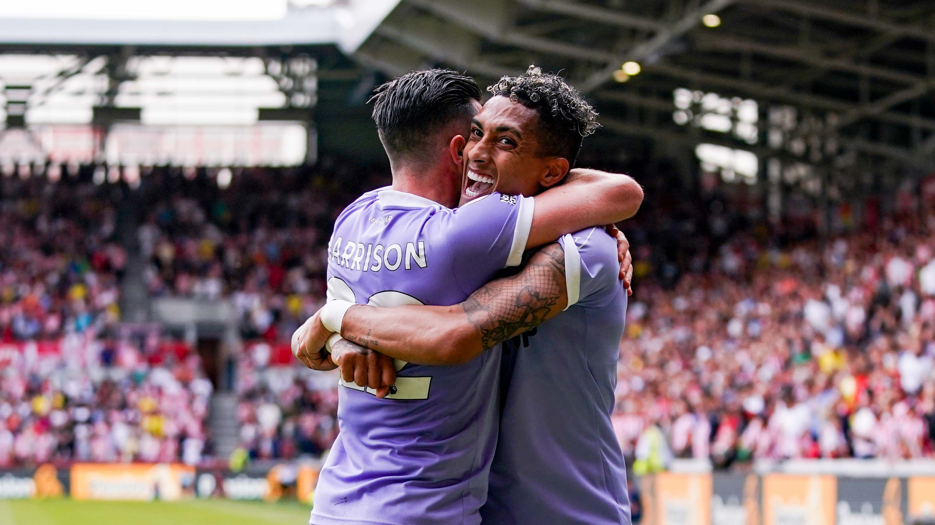 Harrison Raphinha Brentford 2022 Celebration