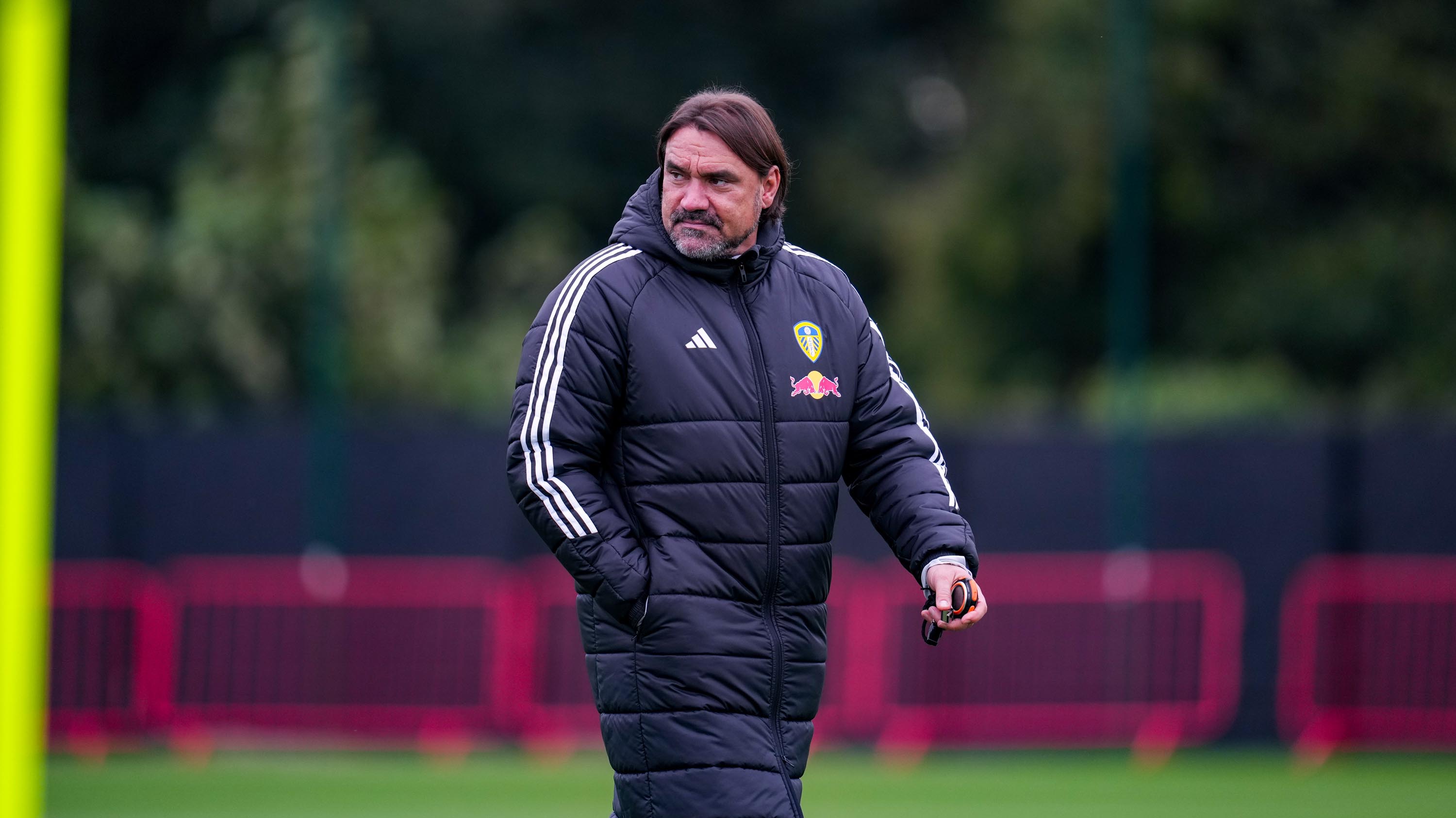 Daniel Farke training