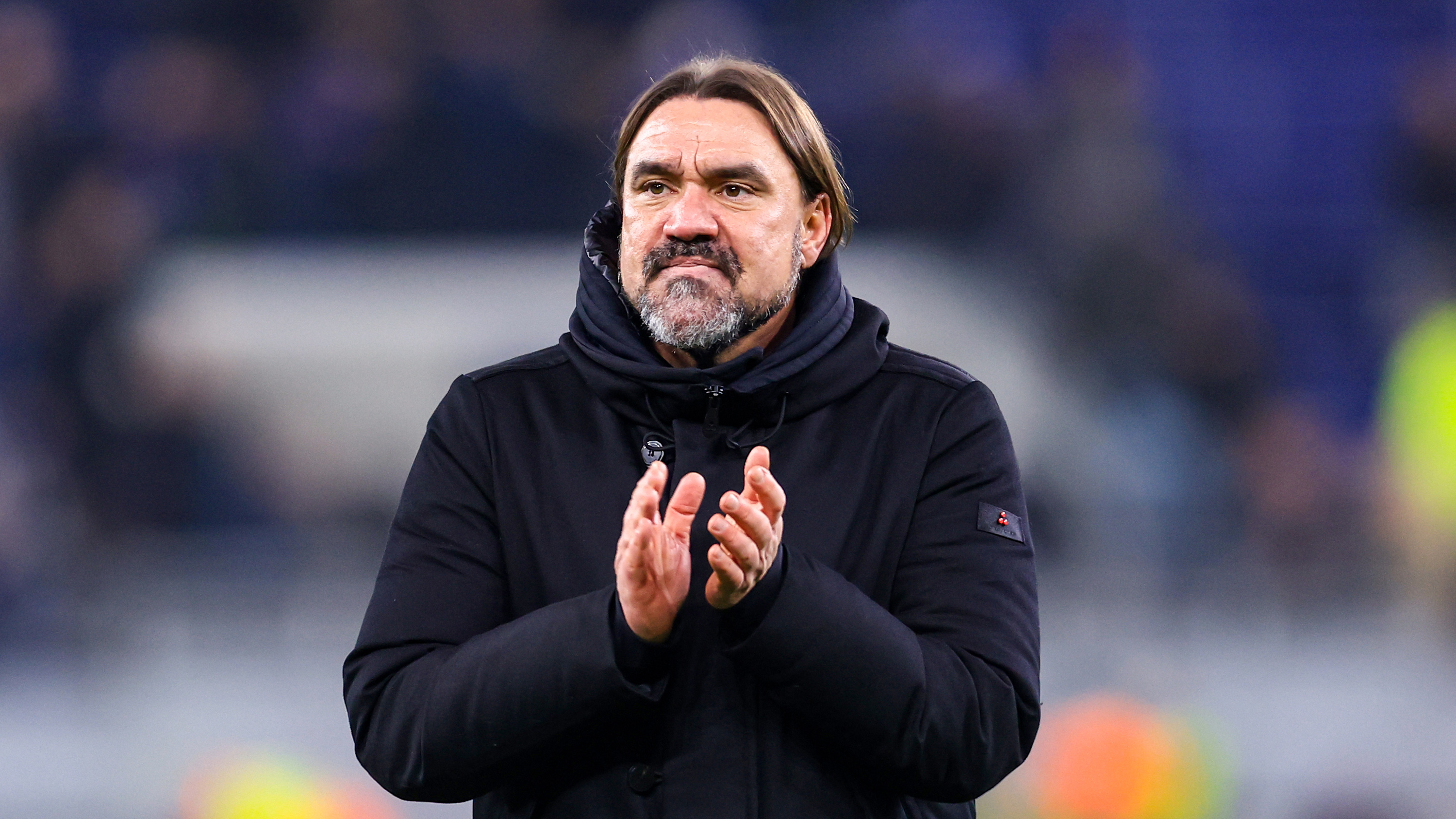 Daniel Farke Everton Clapping