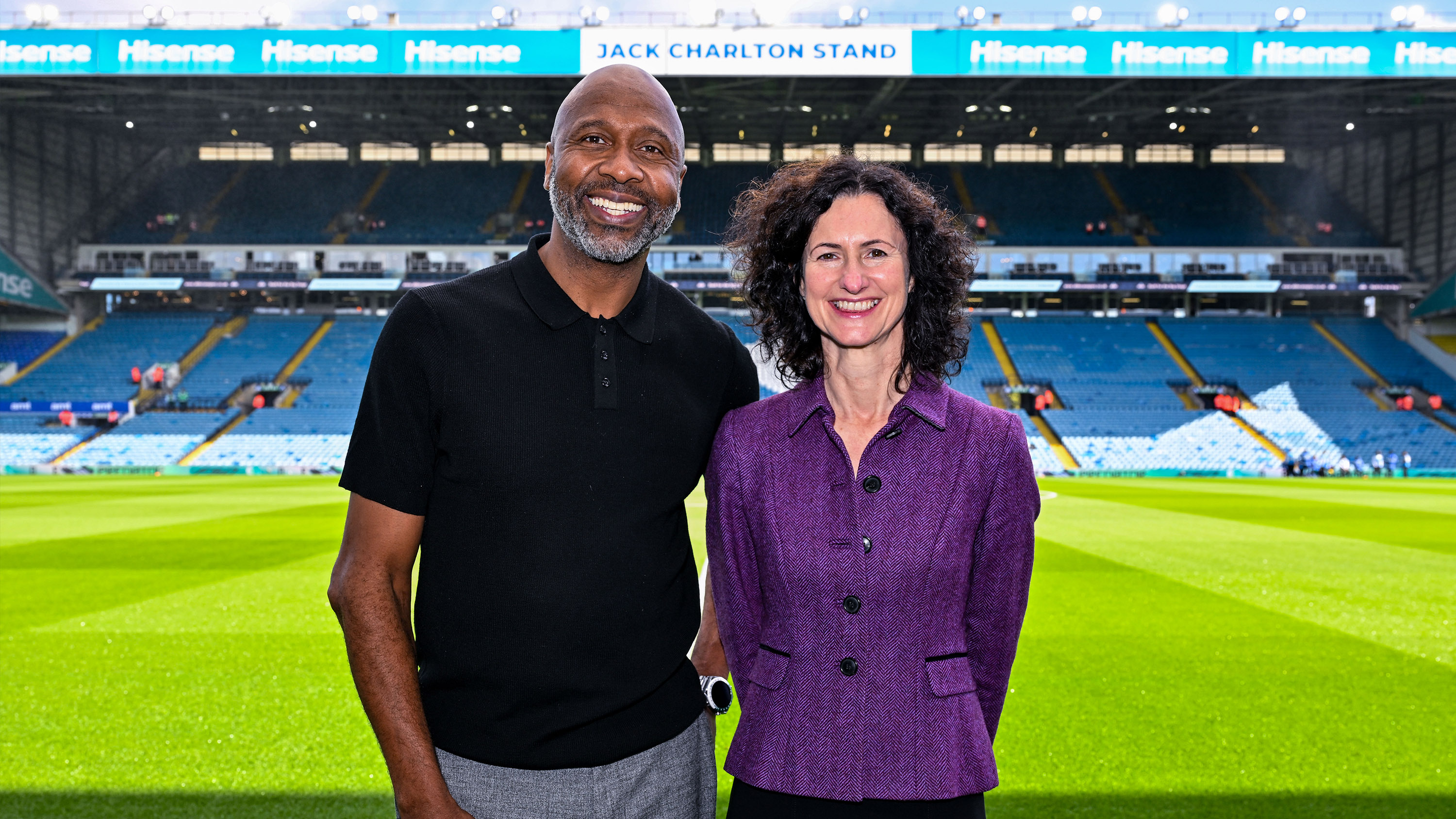 Lucas Radebe Crystal Palace Sep 24 Ambassador Announcement