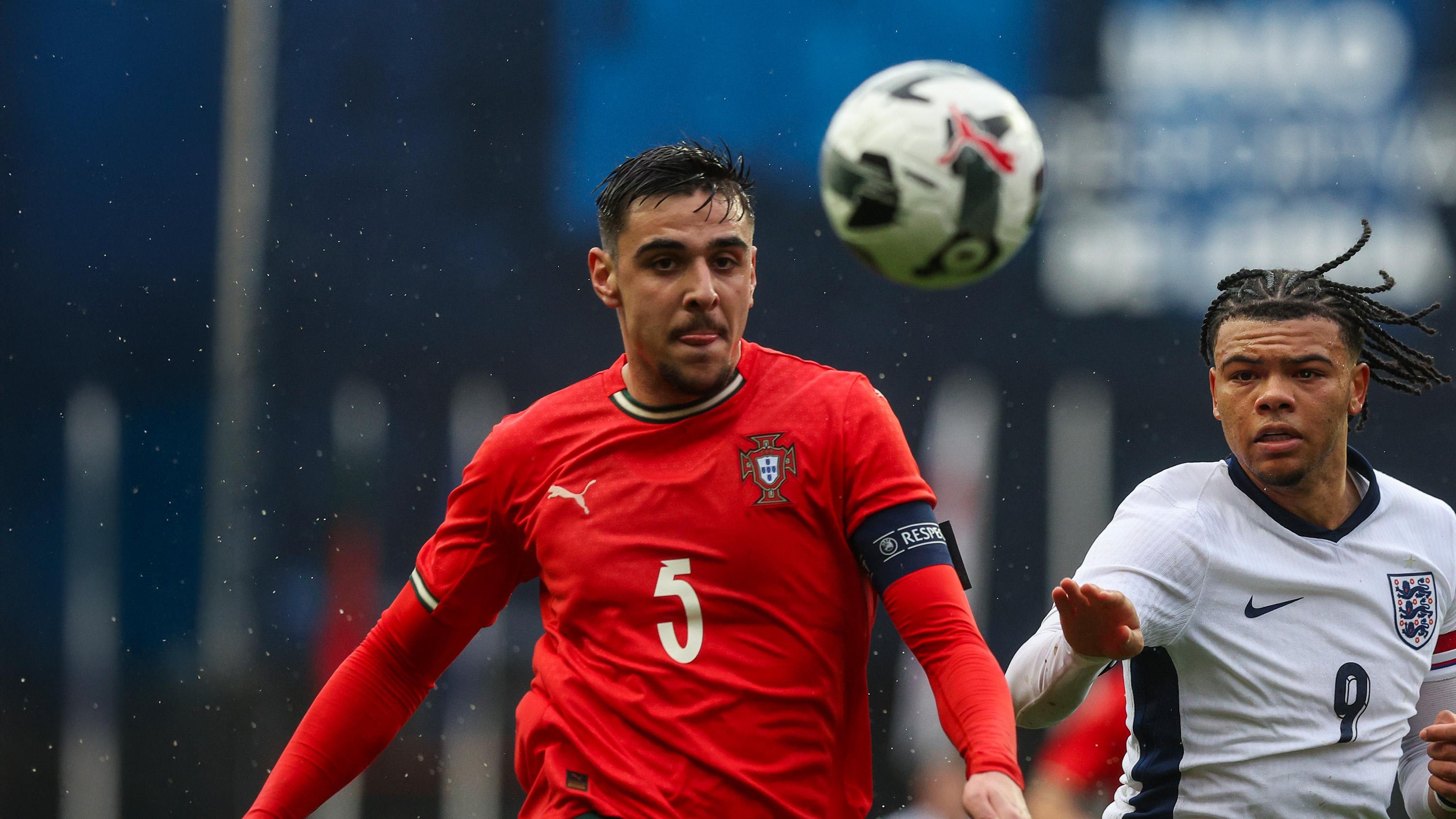 Diogo Monteiro Portugal U20 vs England