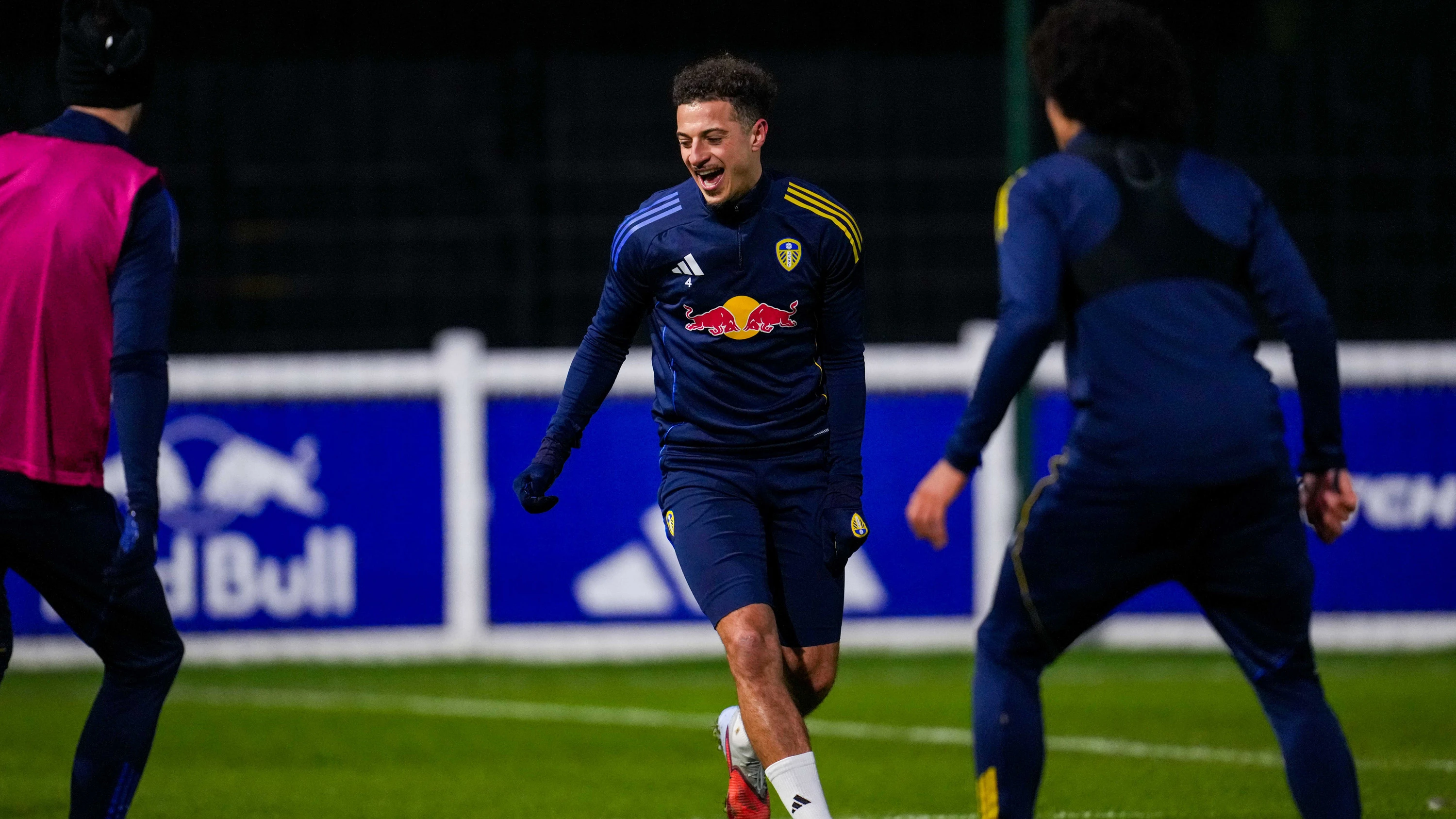 Ethan Ampadu pre Arsenal training