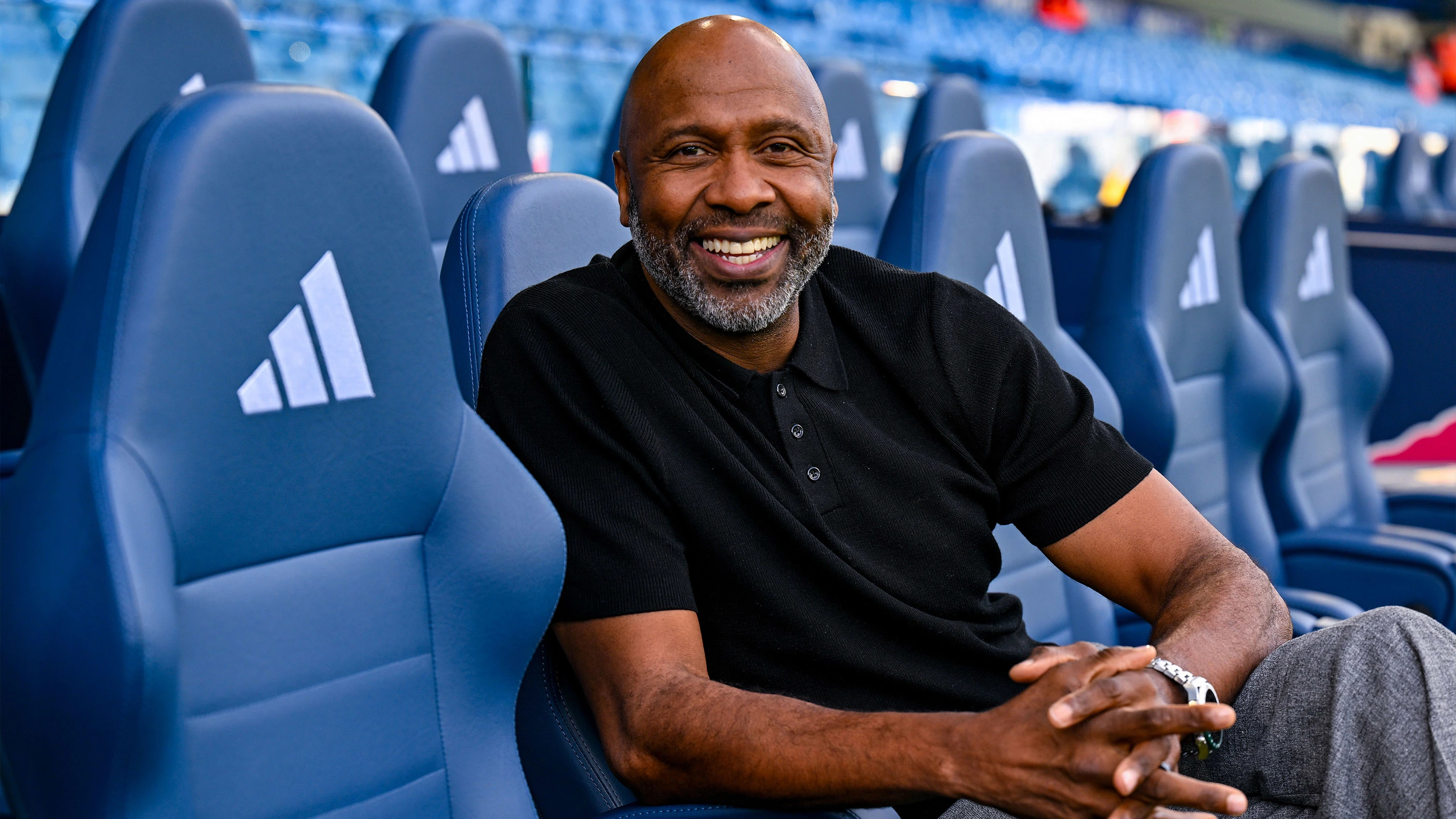 Lucas Radebe Crystal Palace Sep 24 Ambassador Announcement 1