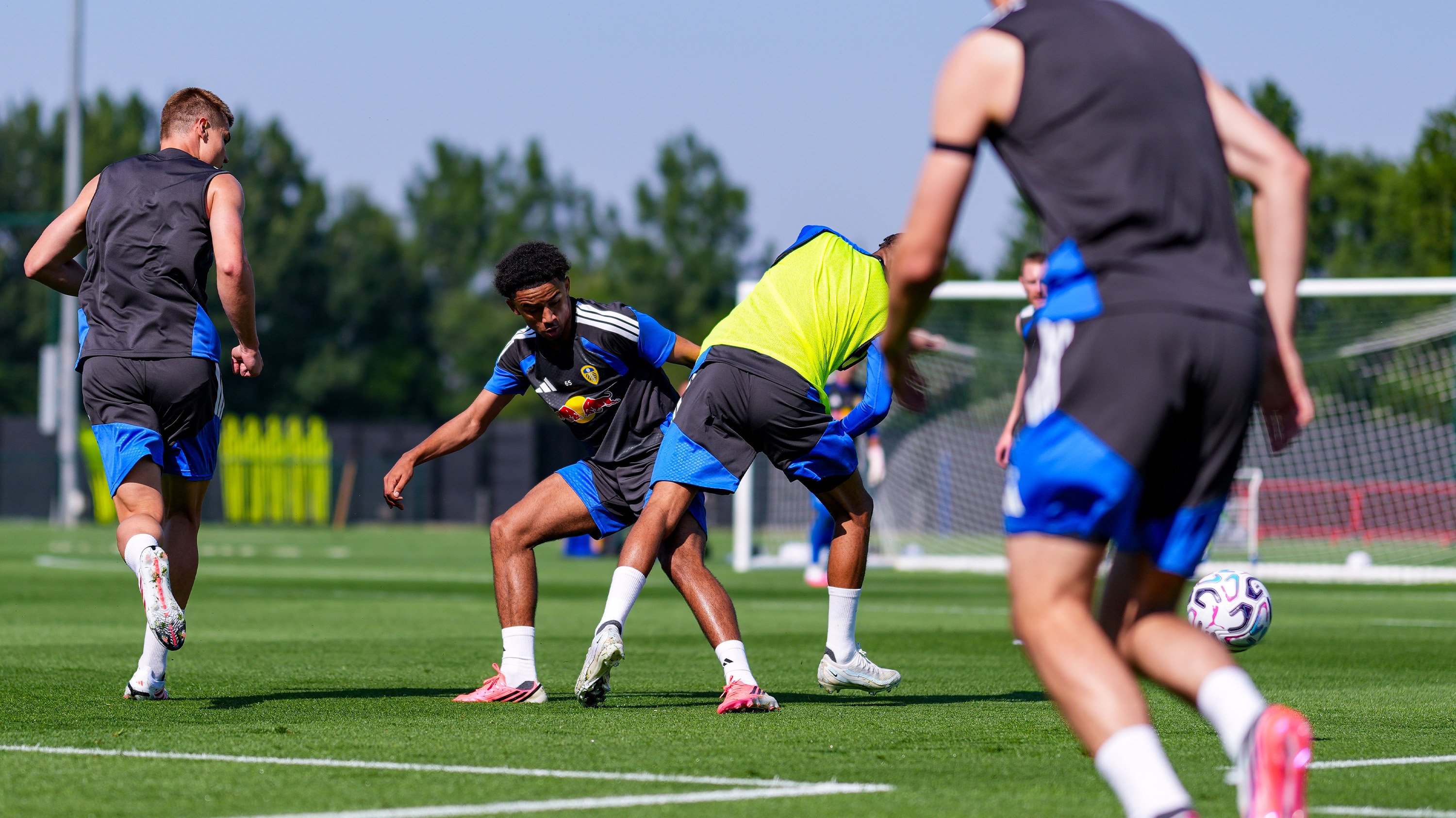 Jayden Lienou Training Thorp Arch Jul 26 Tackle