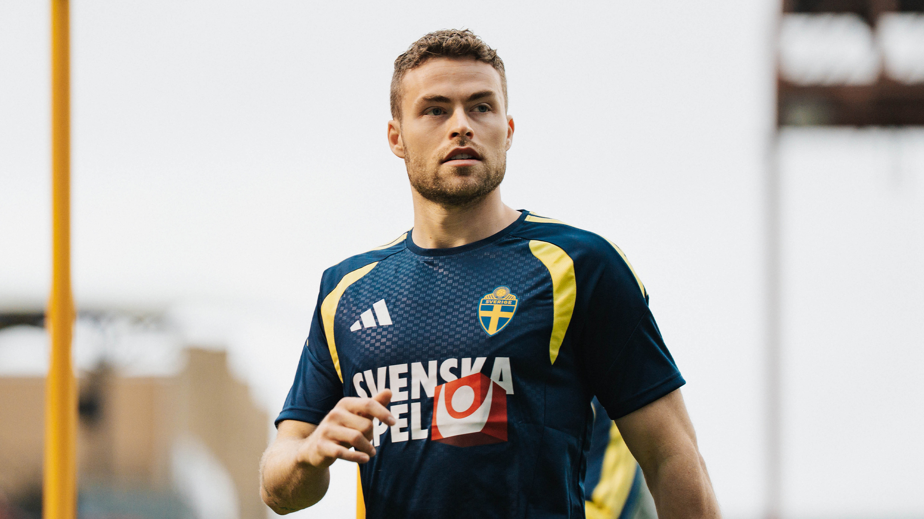 Gabriel Gudmundsson Sweden June 26 Training