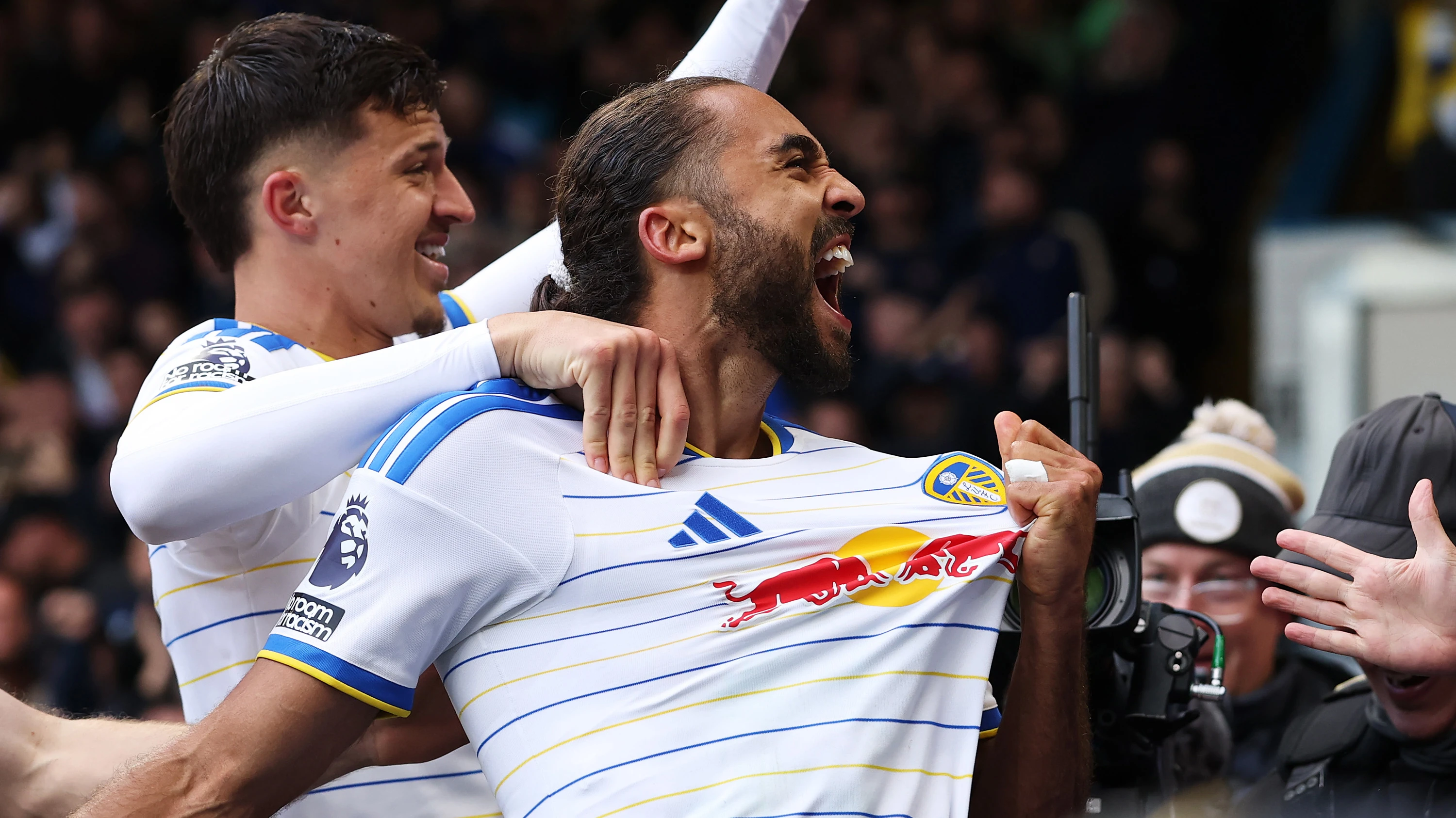 Dominic Calvert-Lewin Man Utd Oct 26 Celebrating goal