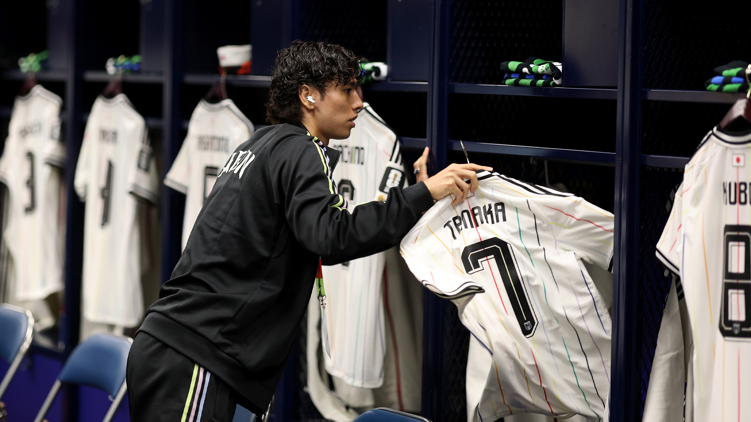 Ao Tanaka Japan Brazil Jun 26 Changing Room