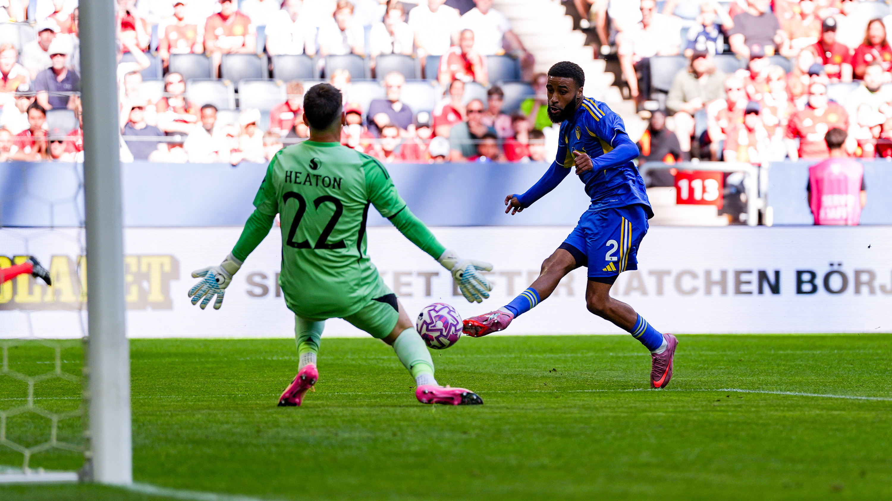 Jayden Bogle v MUFC (pre-season)
