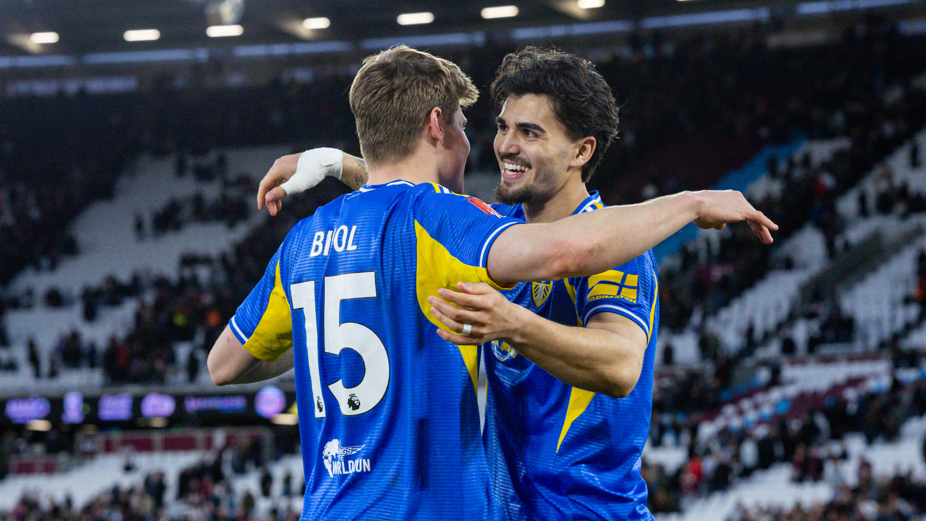 Bijol Struijk West Ham Post Celebration