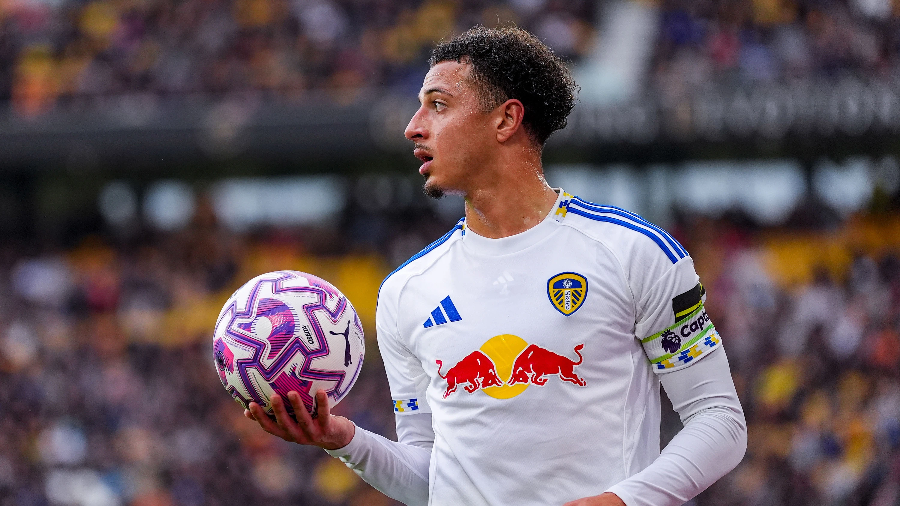 Ethan Ampadu Holding a Ball