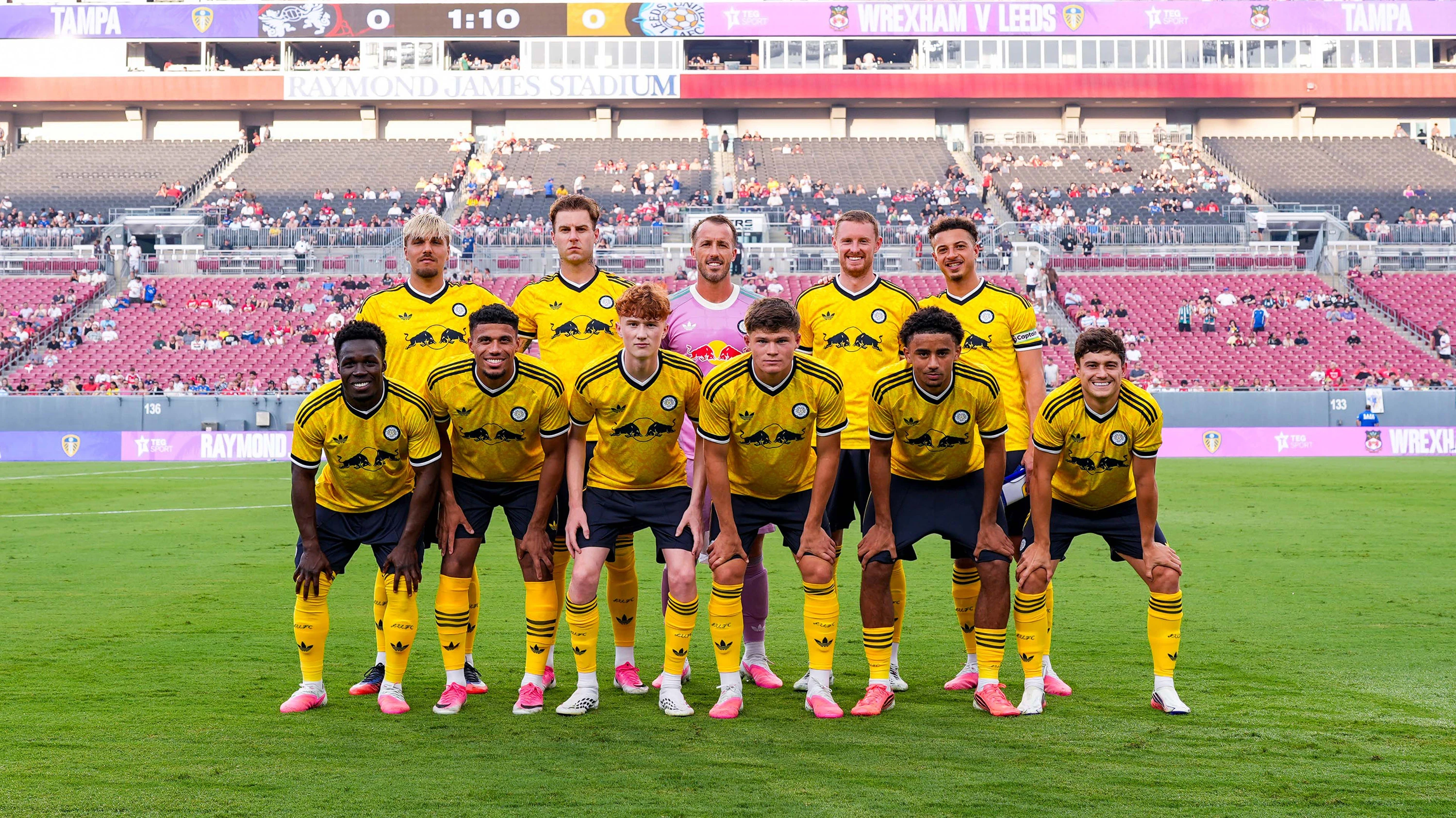 Squad Photo vs Wrexham