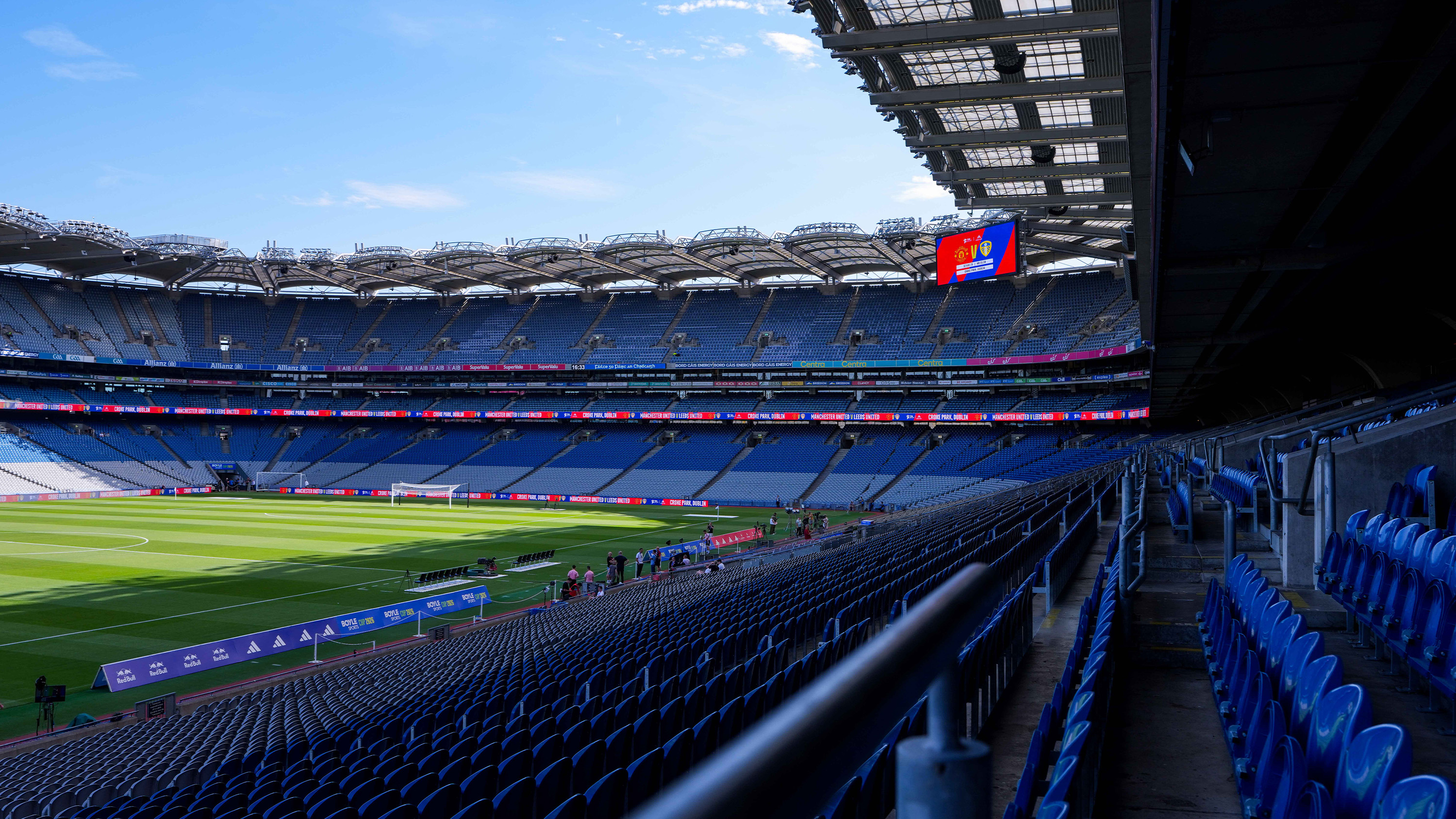Croke Park Man Utd Aug 26 Internal Stadium