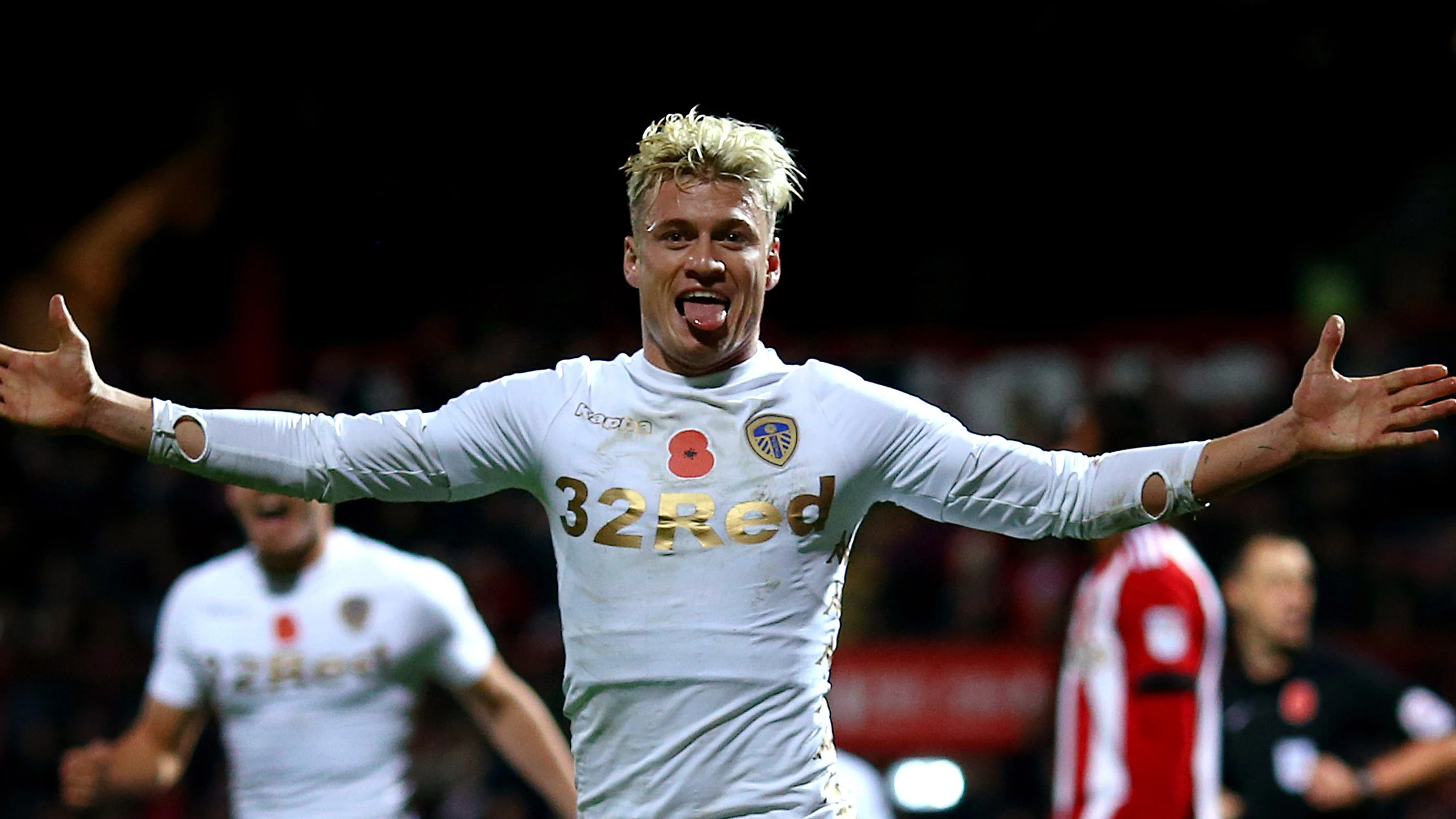 Alioski Brentford Celebration