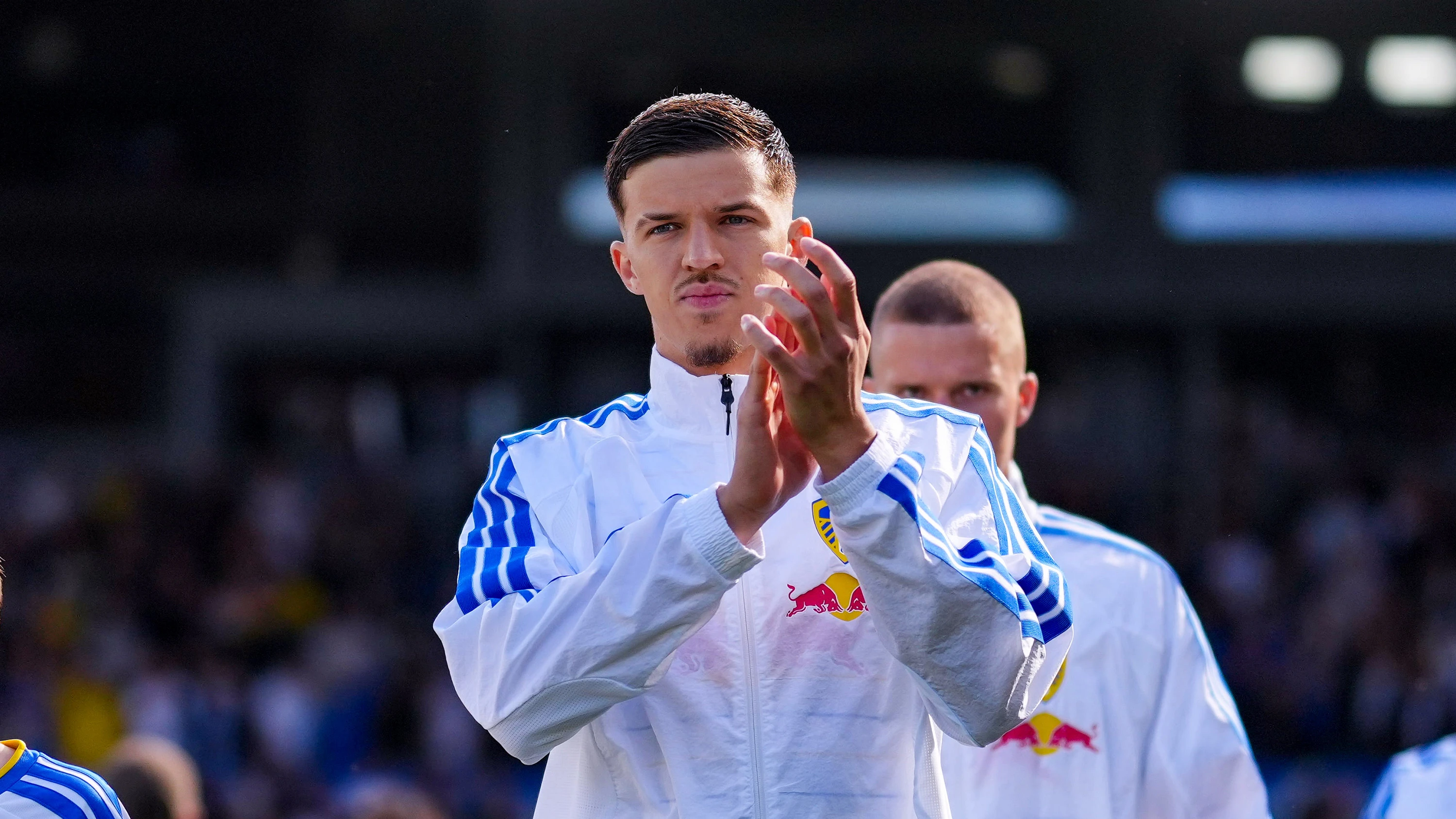 Tarik Muharemović Crystal Palace Sep 26 Clapping pre-match