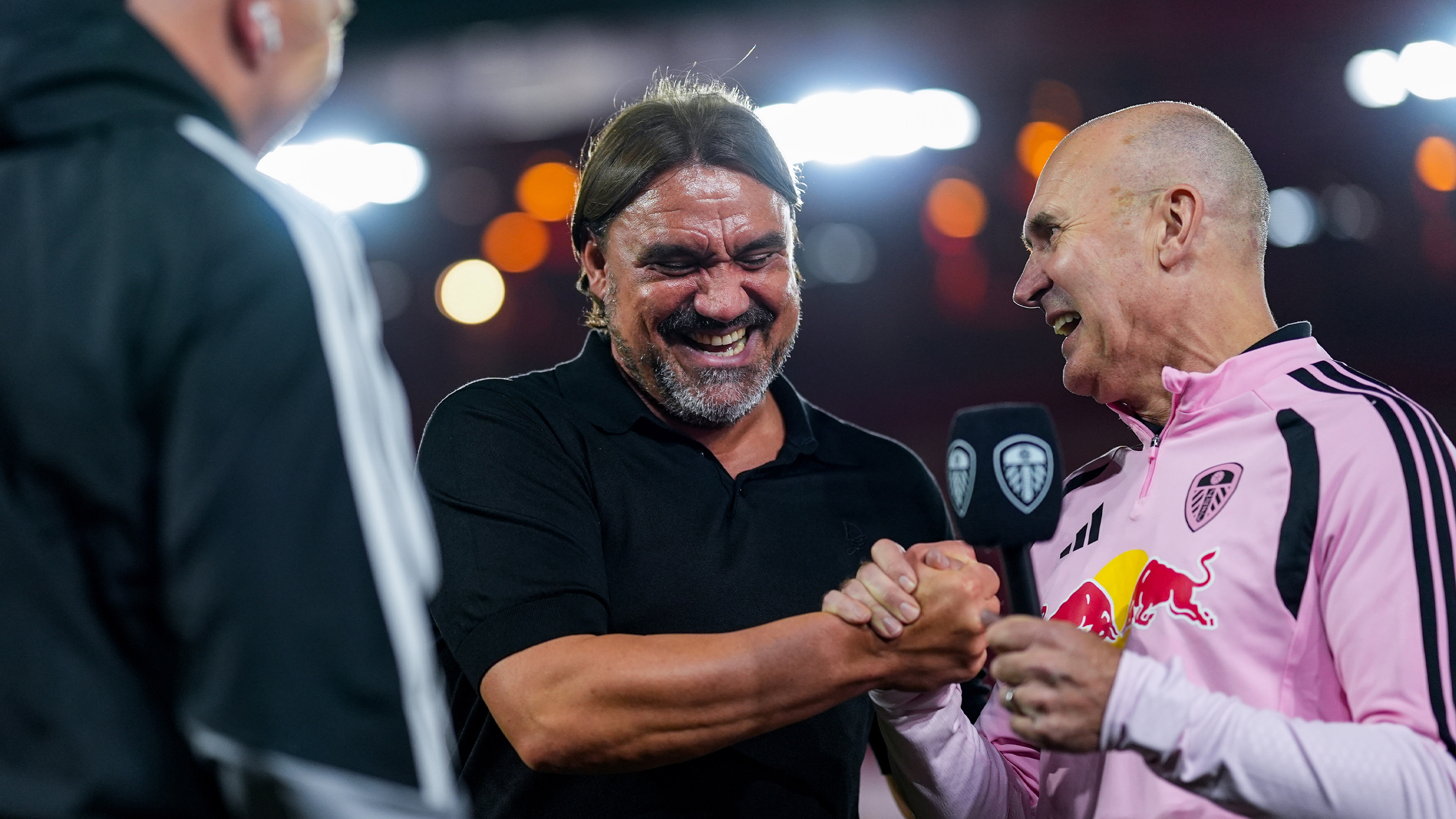 Daniel Farke Nottingham Forest Aug 26 Laughing Tony Dorigo