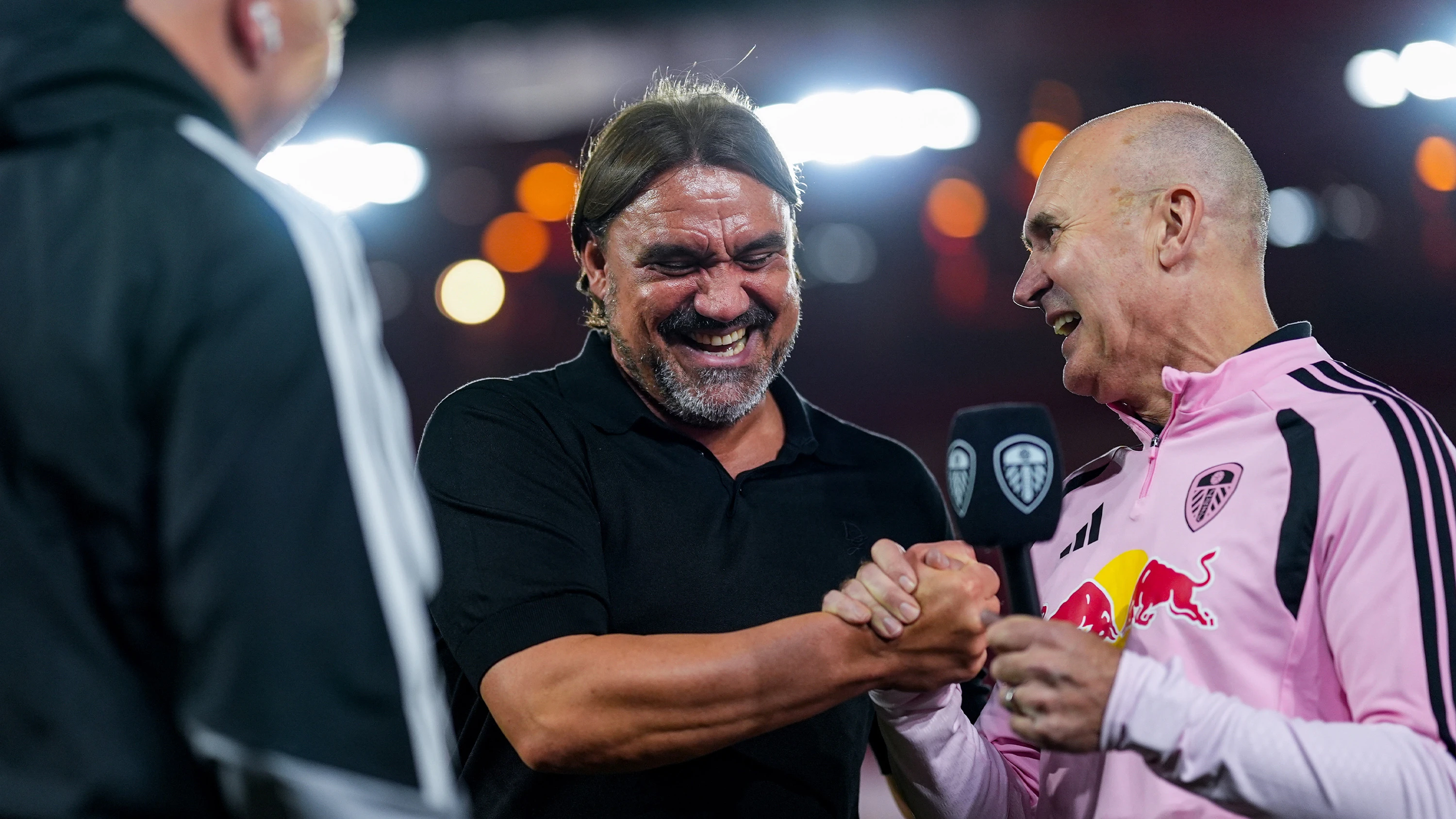 Daniel Farke Nottingham Forest Aug 26 Laughing Tony Dorigo