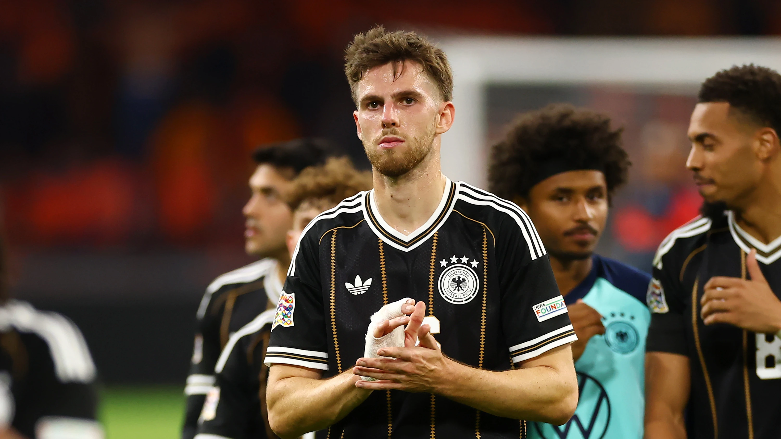Anton Stach Germany Netherlands Sept 26 Clapping post match
