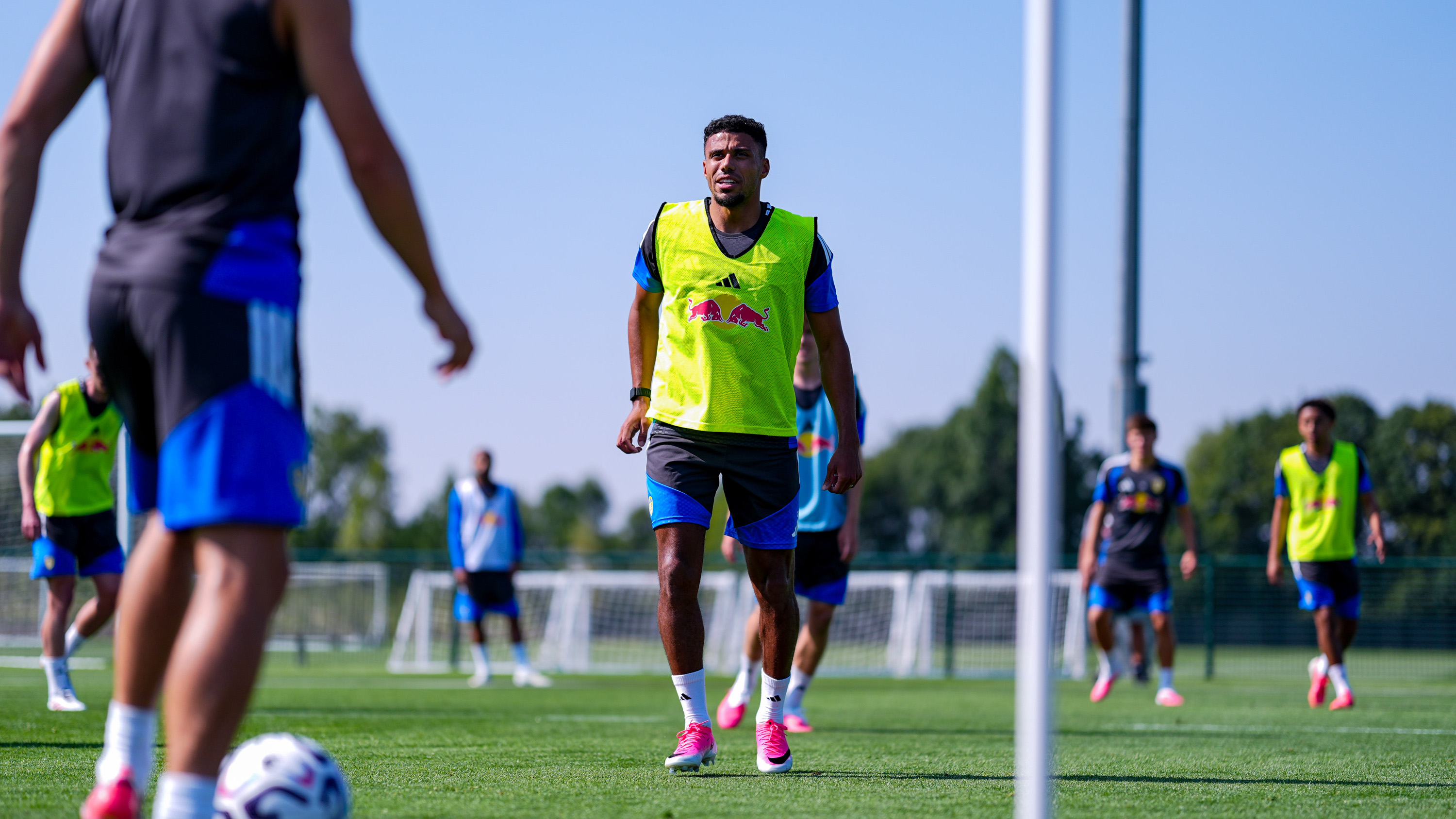 James Justin training pre Palace Sep 26 action