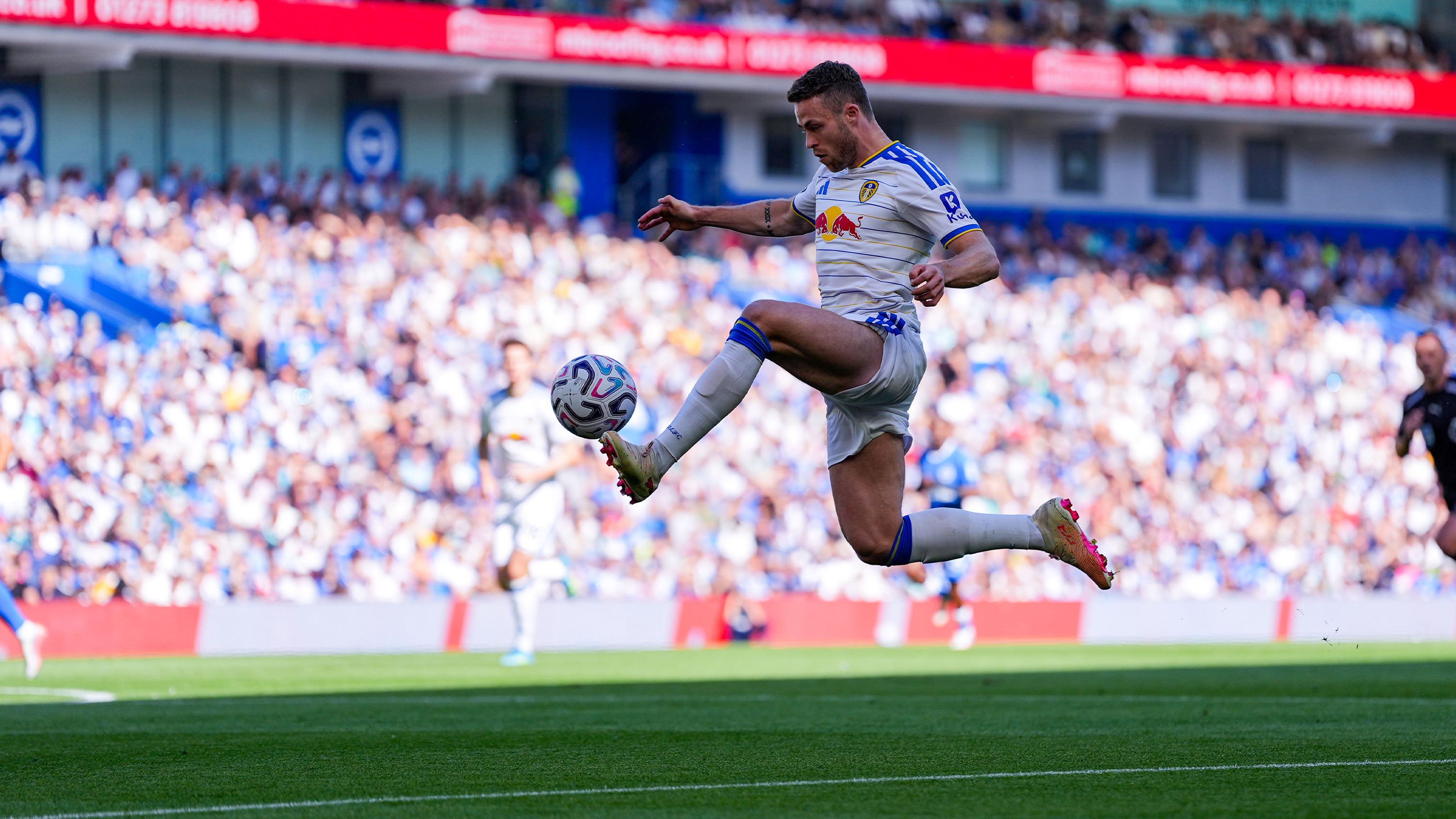 Gabriel Gudmundsson Brighton Sept 26 Flying through air