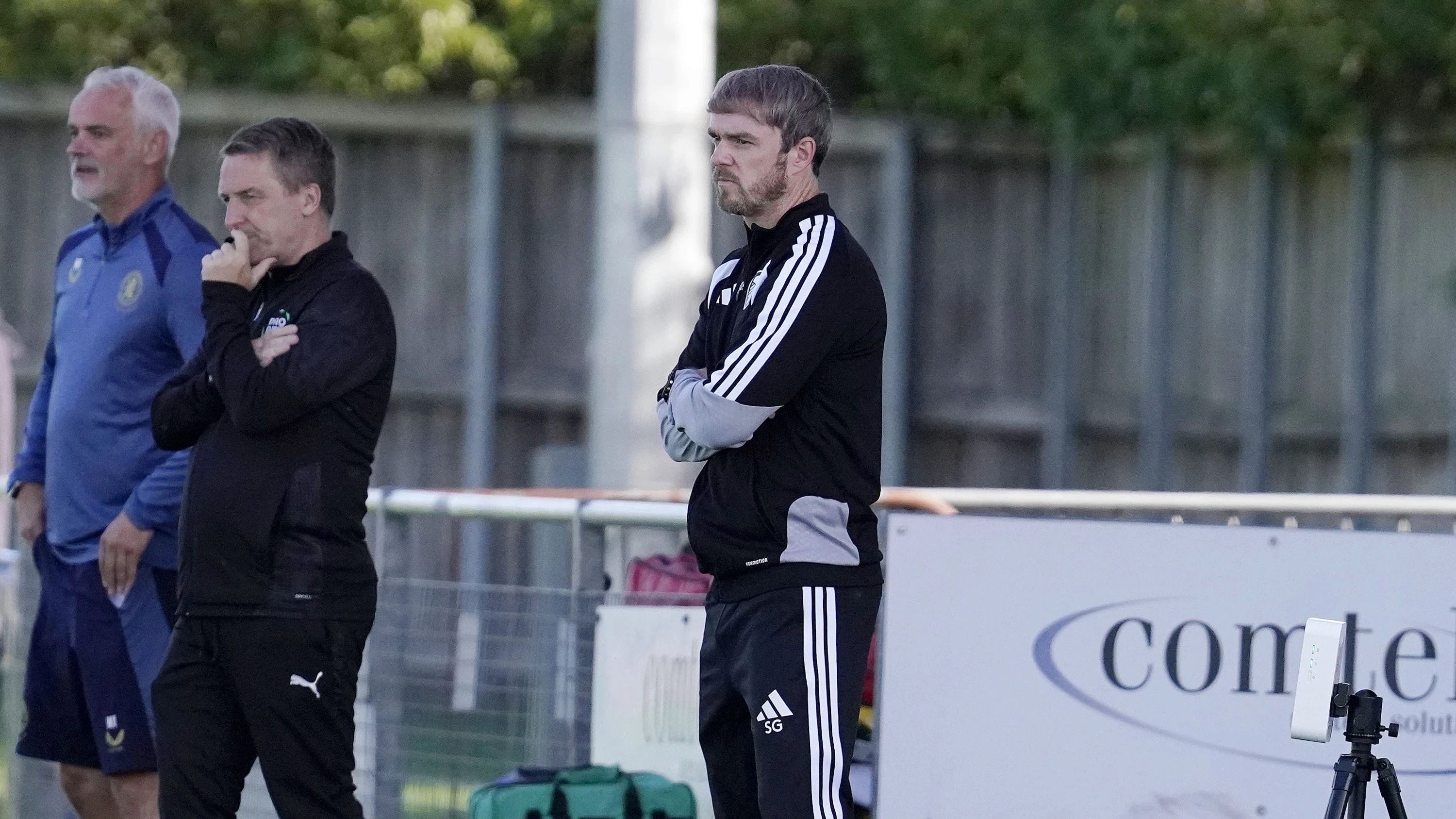 Scott Gardner vs Boro U21 Sep 26 touchline