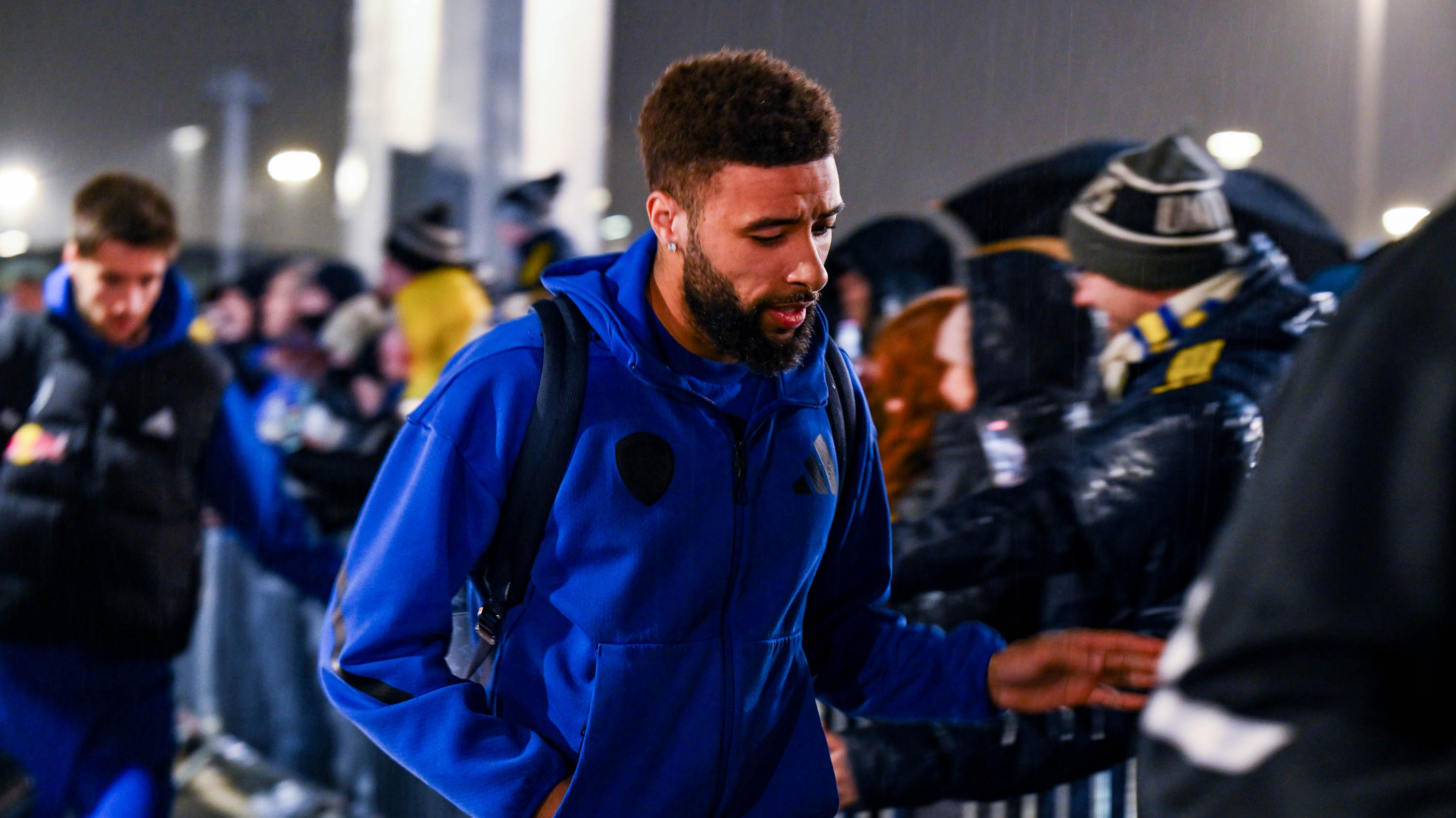 Jayden Bogle ER Arrival