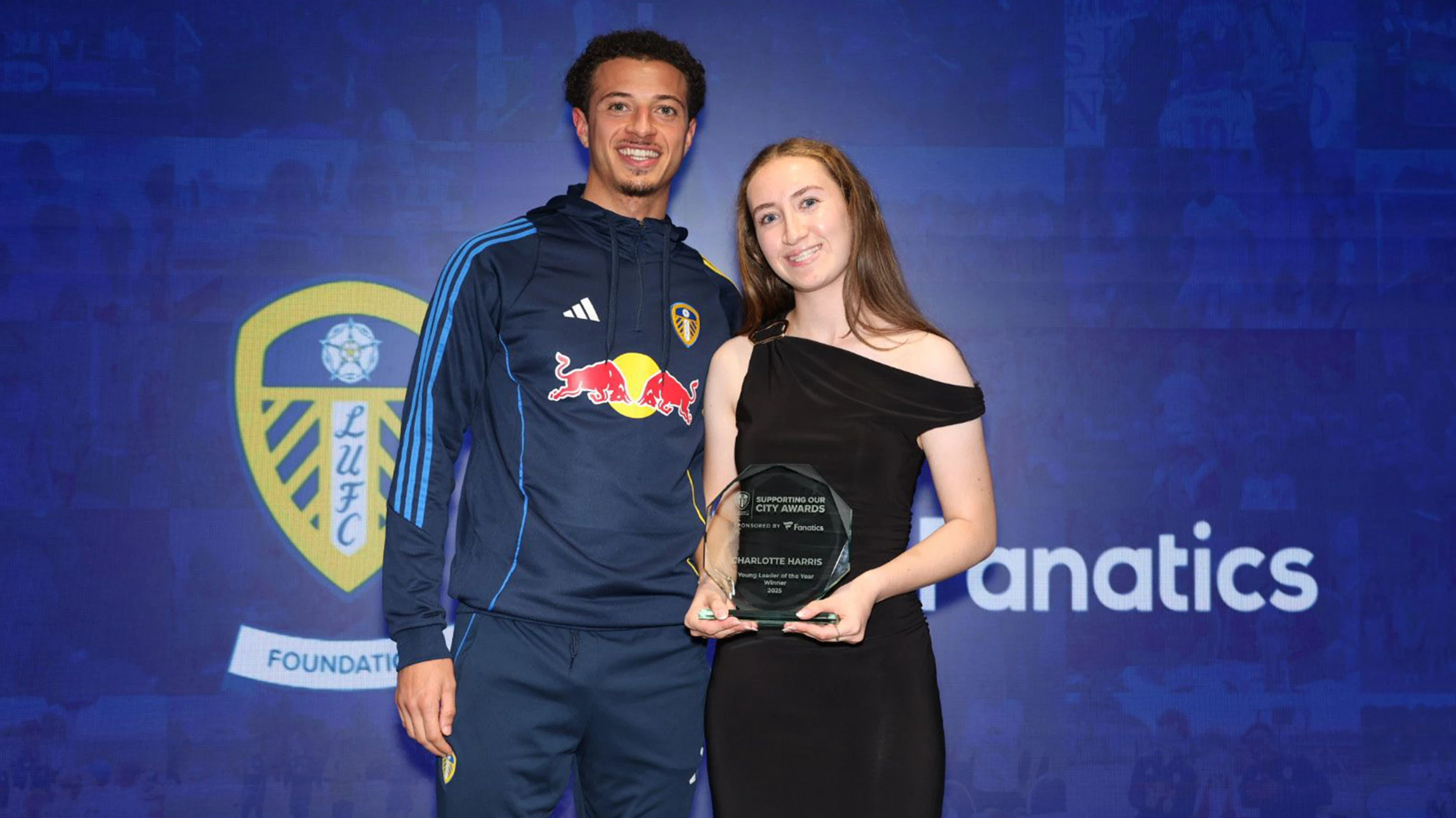 Charlotte Harris and Ethan Ampadu