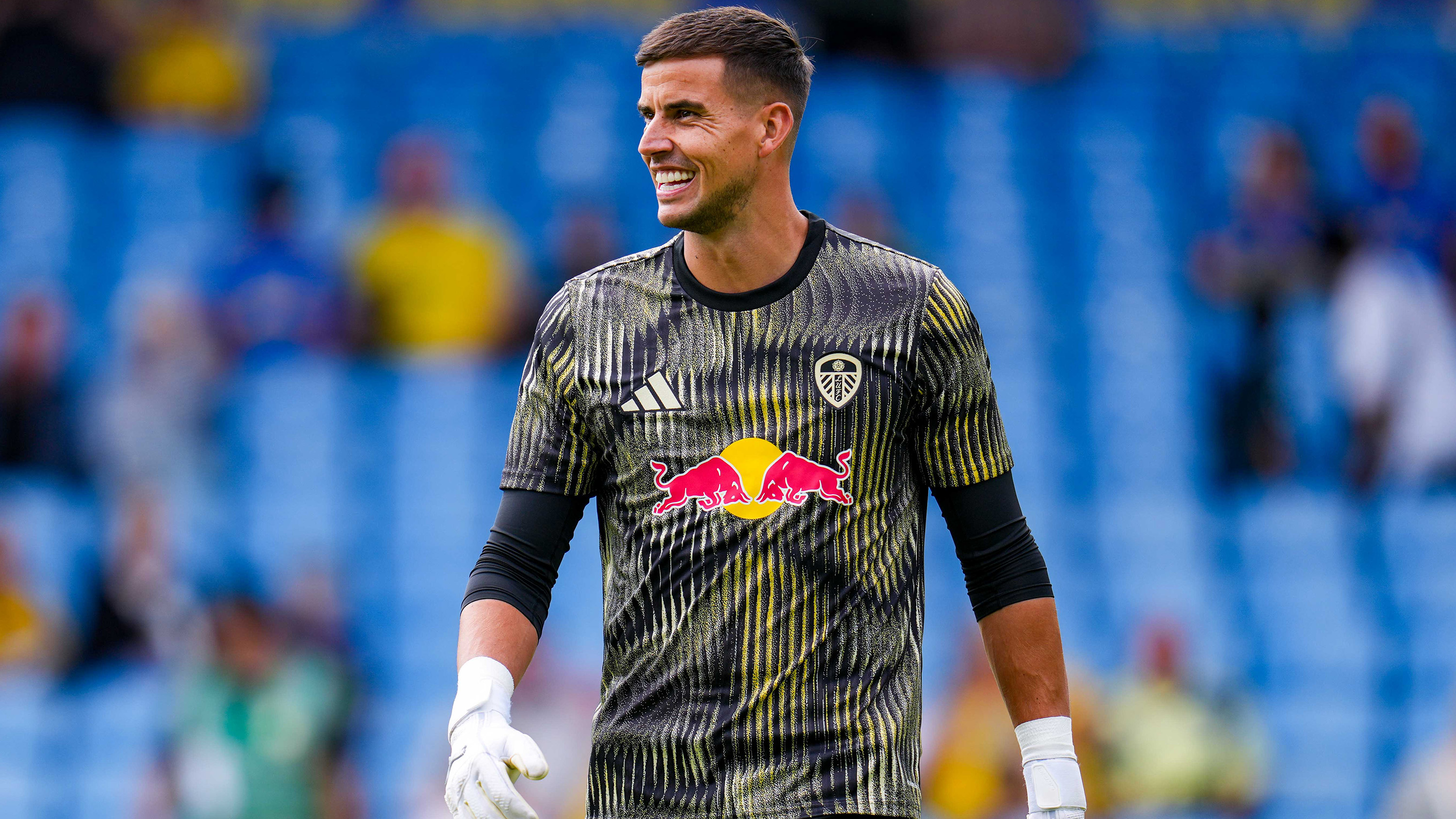 Darlow Warm Up Elland Road