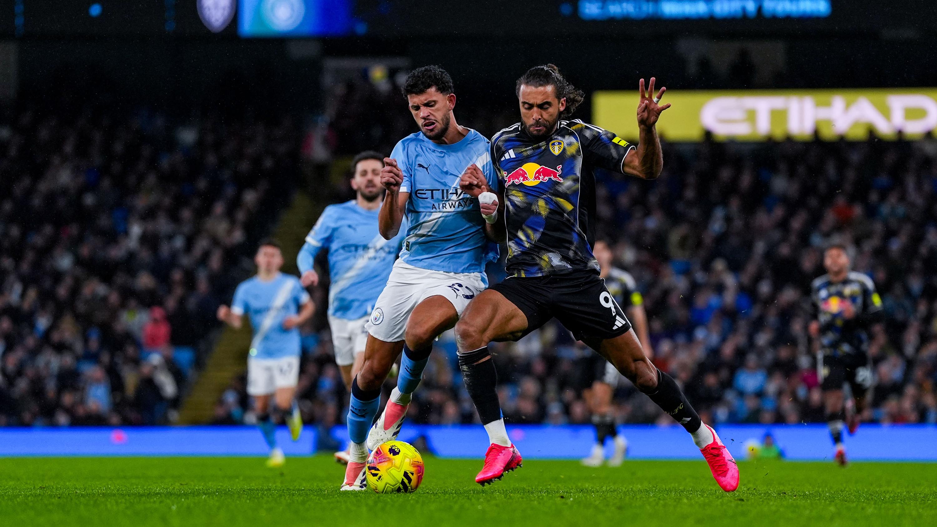 Calvert-Lewin vs Manchester City 
