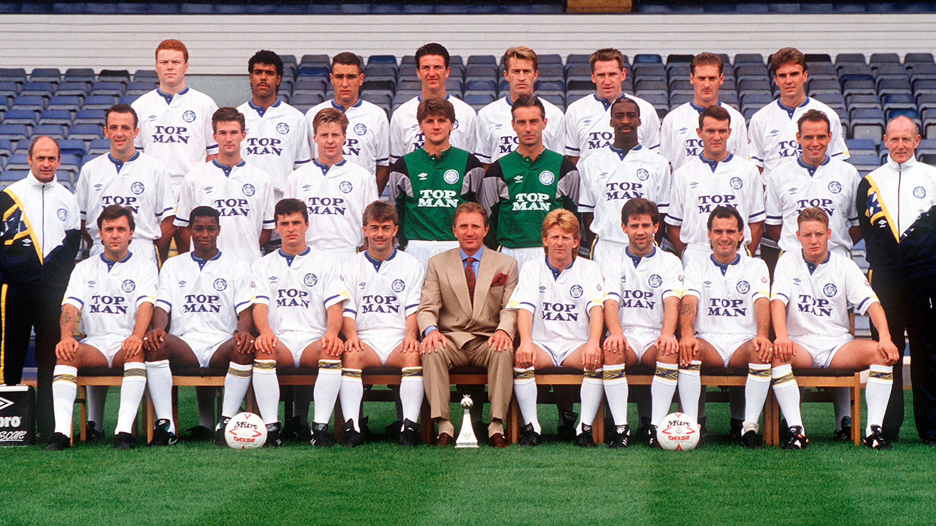 1990 Leeds United Team Photo