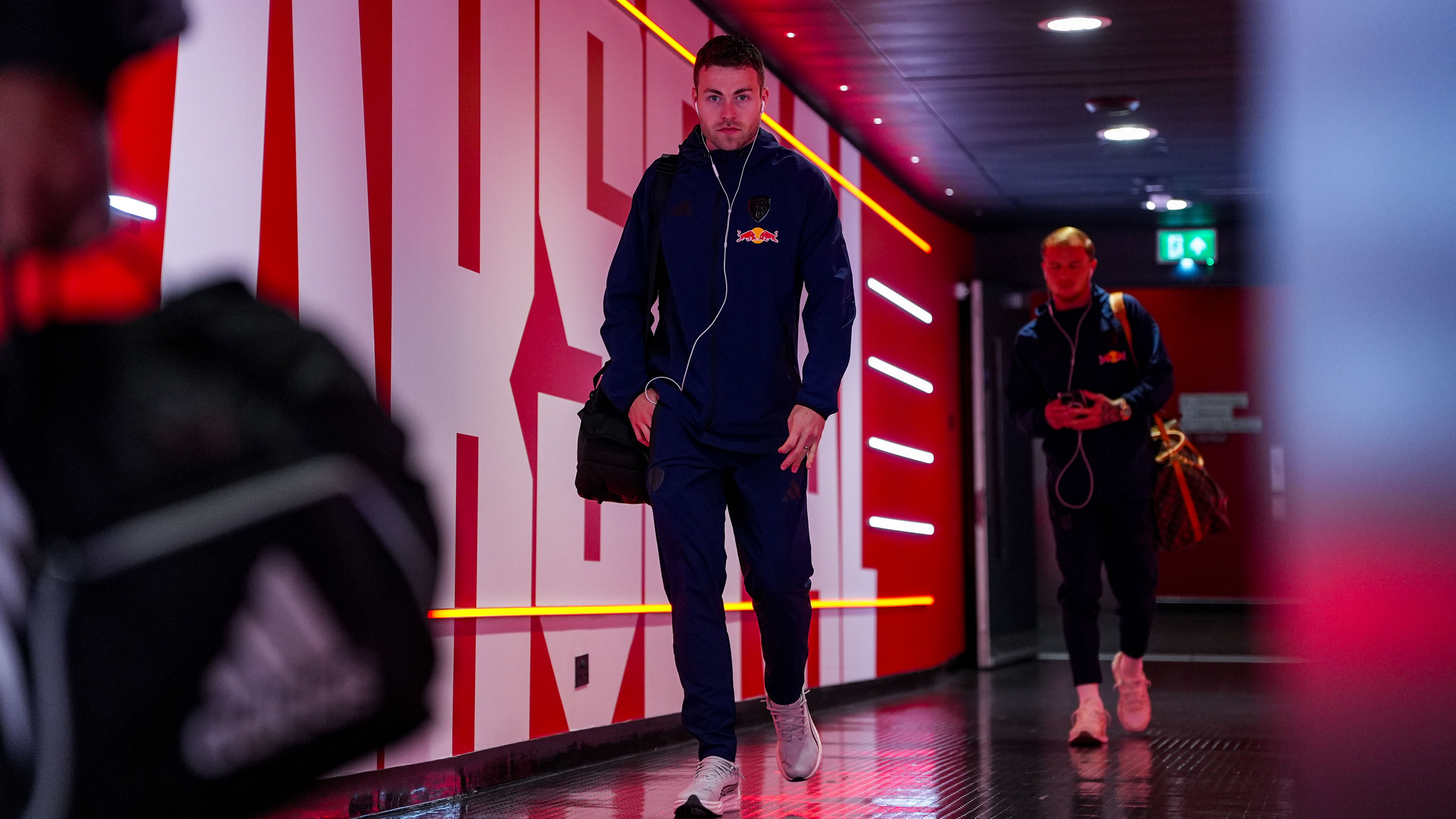 Gabriel Gudmundsson arrival vs Arsenal A Oct 26