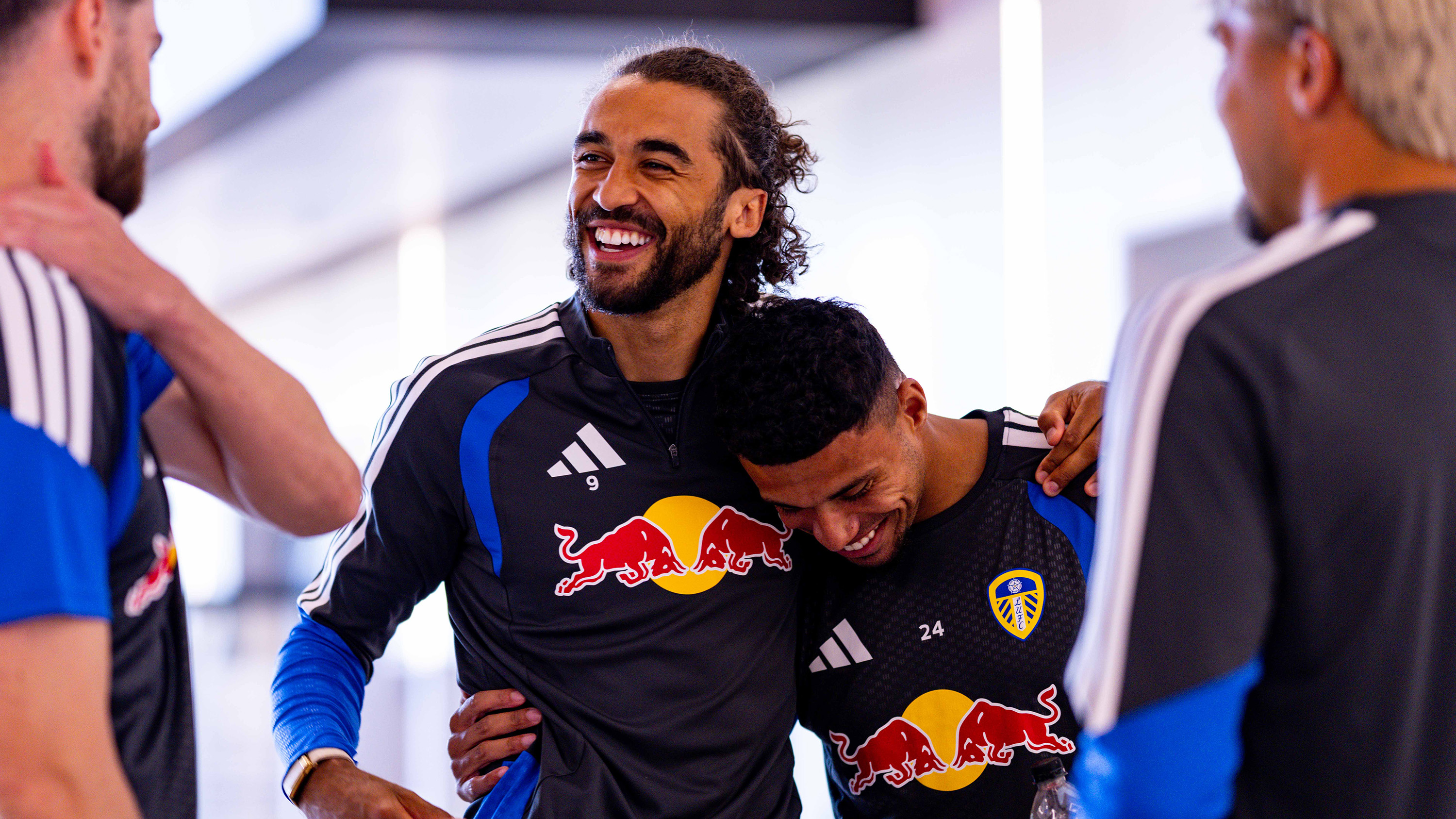 Dominic Calvert-Lewin Pre-Season Day 1 July 26 Laughing