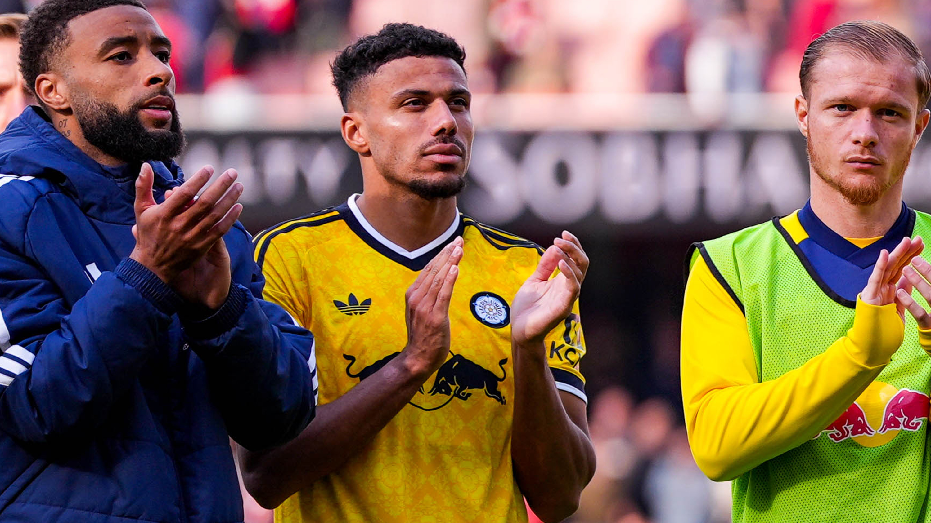 James Justin Arsenal Oct 26 Clapping post match