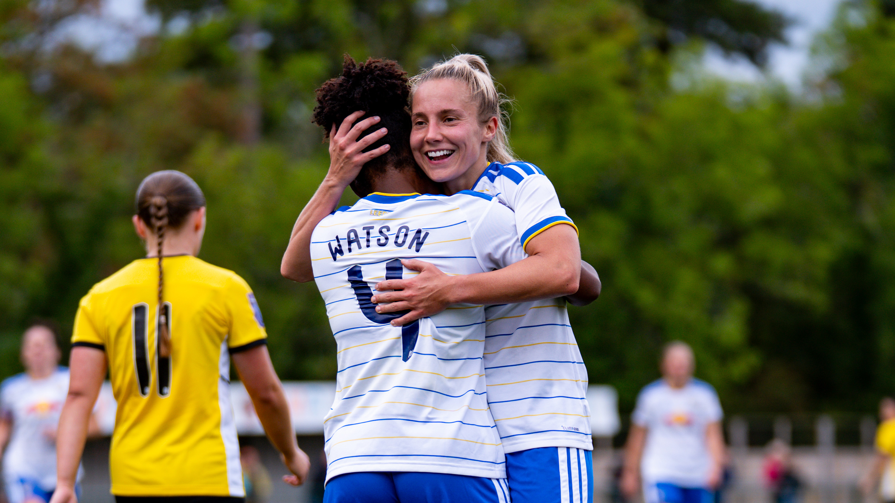 Darcie Greene Chorley Aug 26 Hugging Monique Watson