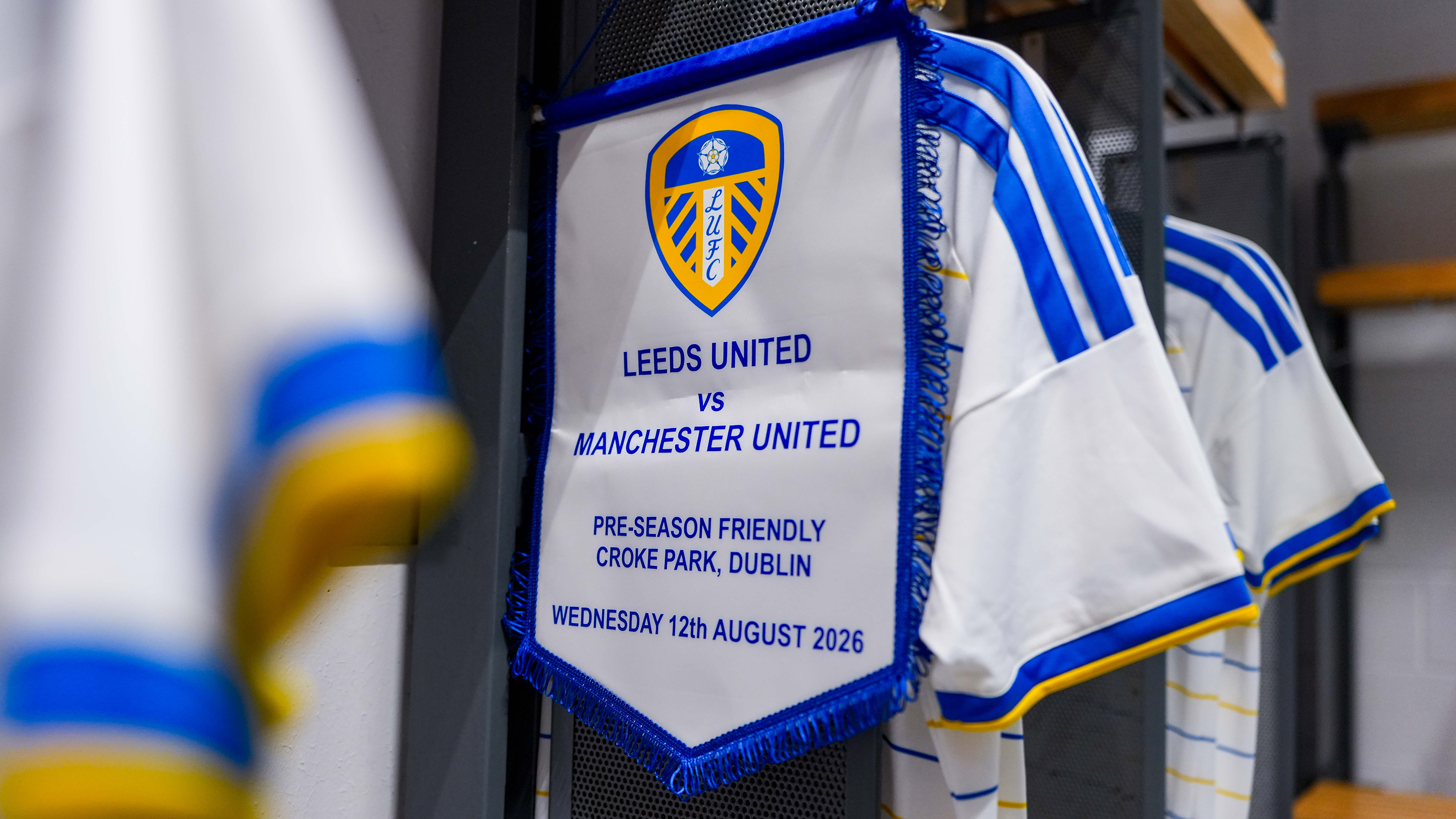Changing Room Man Utd Aug 26 Pennant Hanging
