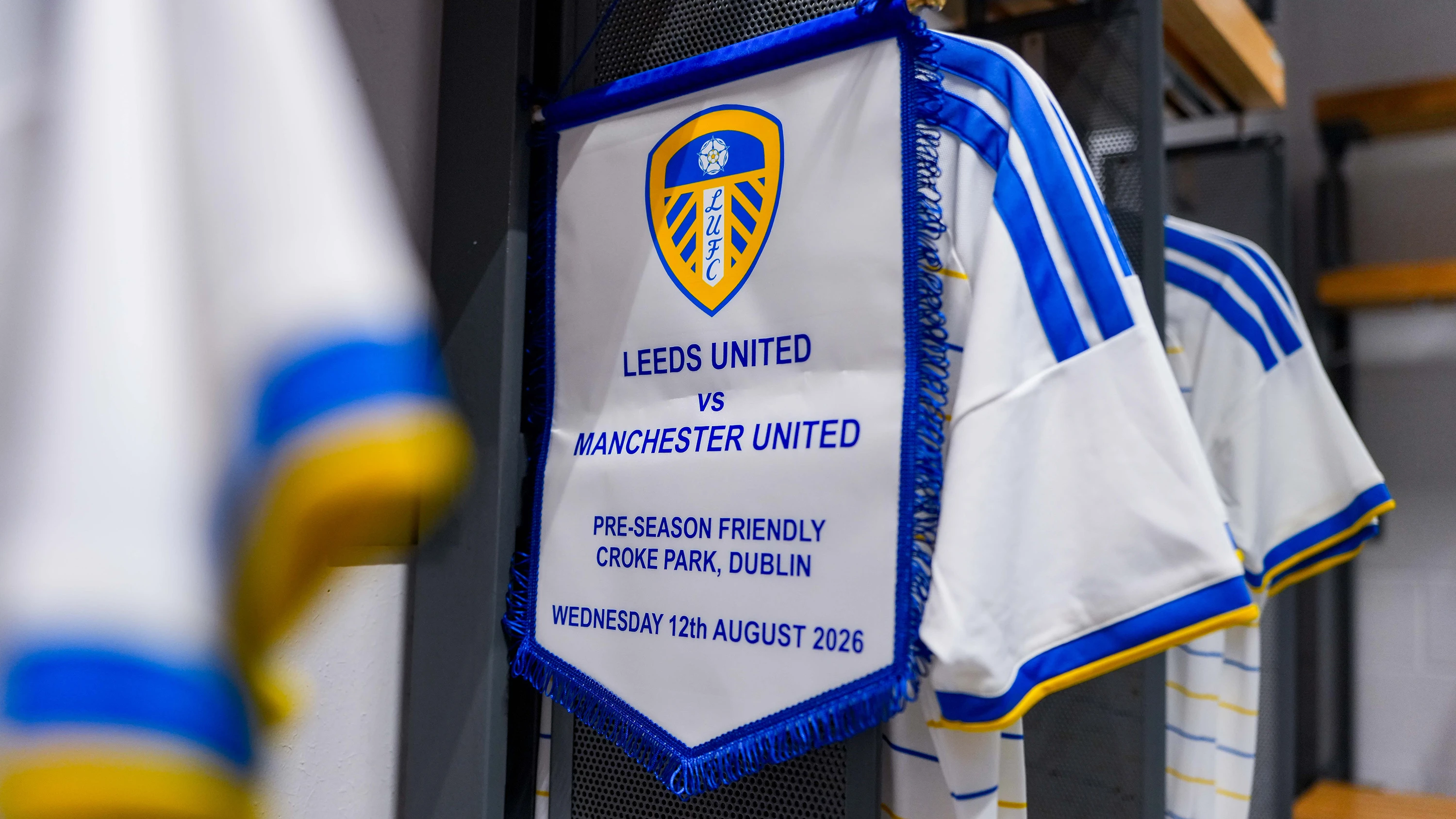 Changing Room Man Utd Aug 26 Pennant Hanging