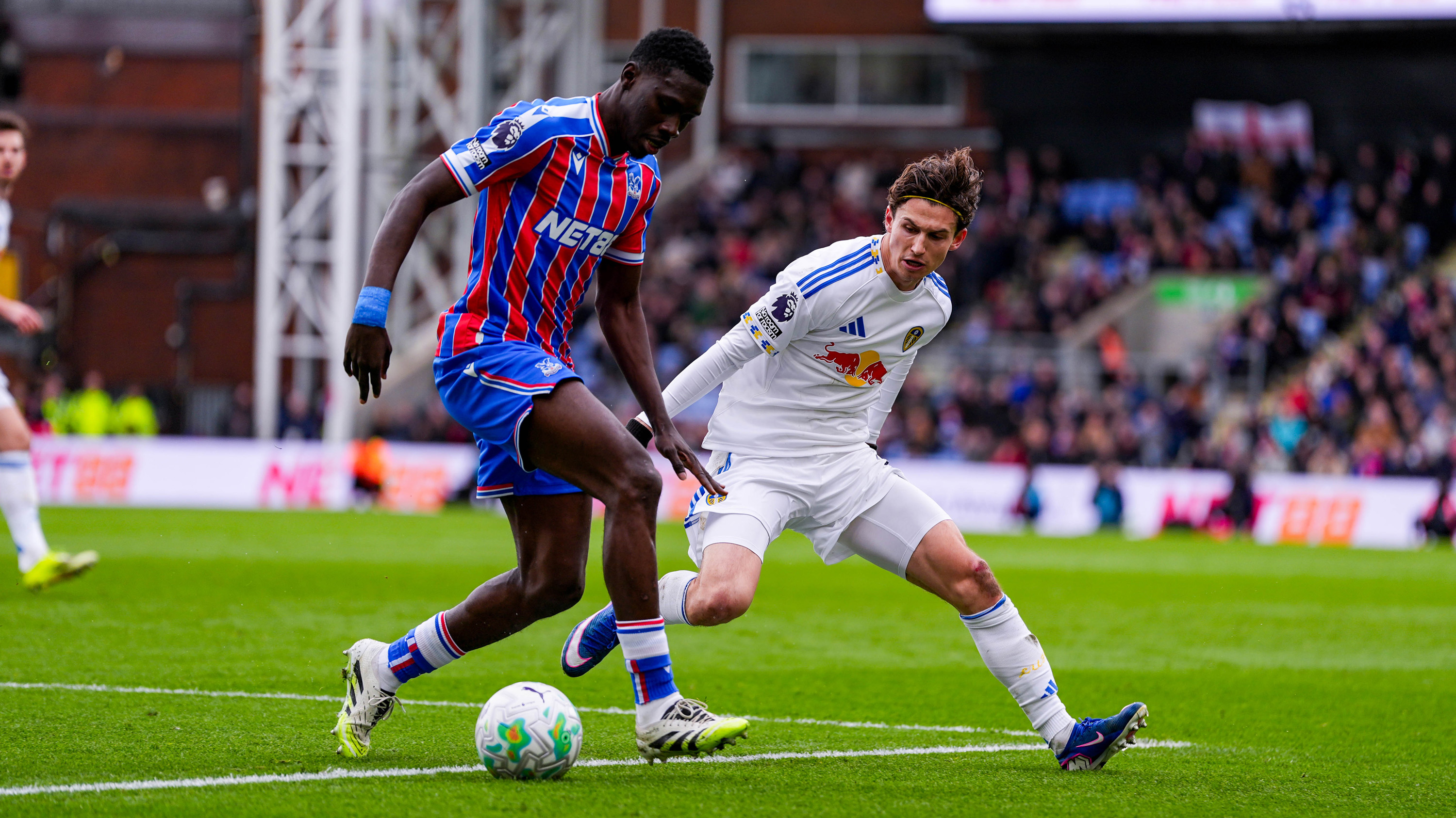 Brenden Aaronson Palace Mar 26 Challenging